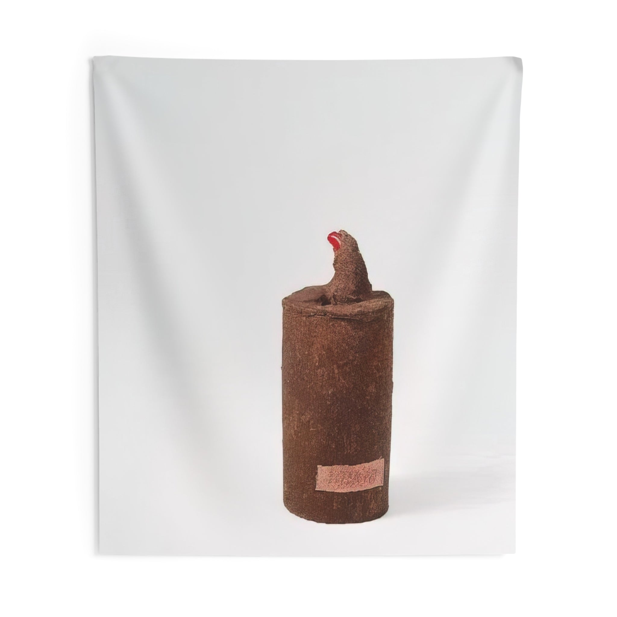 Tall Garden Gnome - 1969 By Dieter Roth Tapestry | Dieter Roth Large Tapestry Art