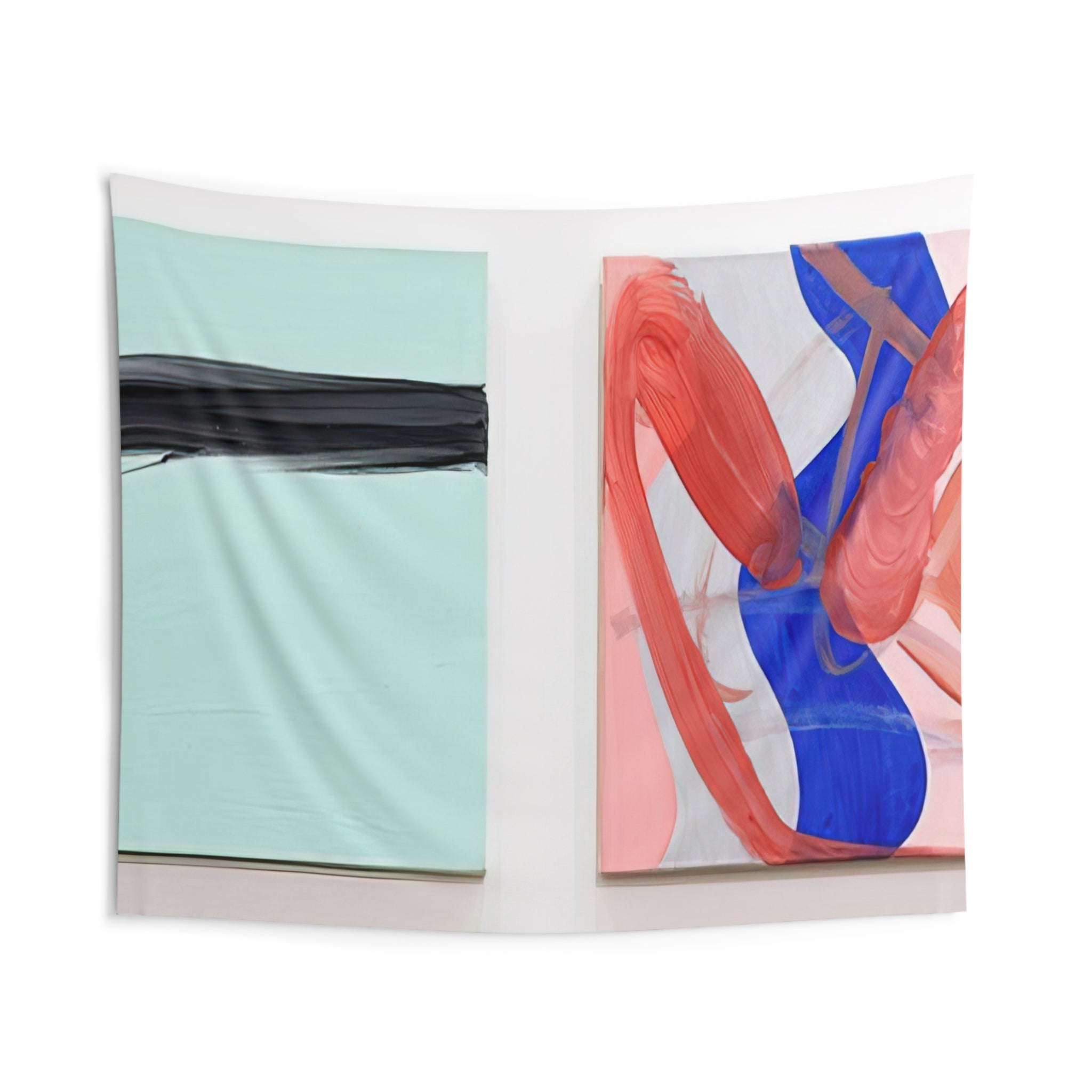 Untitled - 1996 By Michel Majerus Tapestry | Michel Majerus Large Tapestry Art