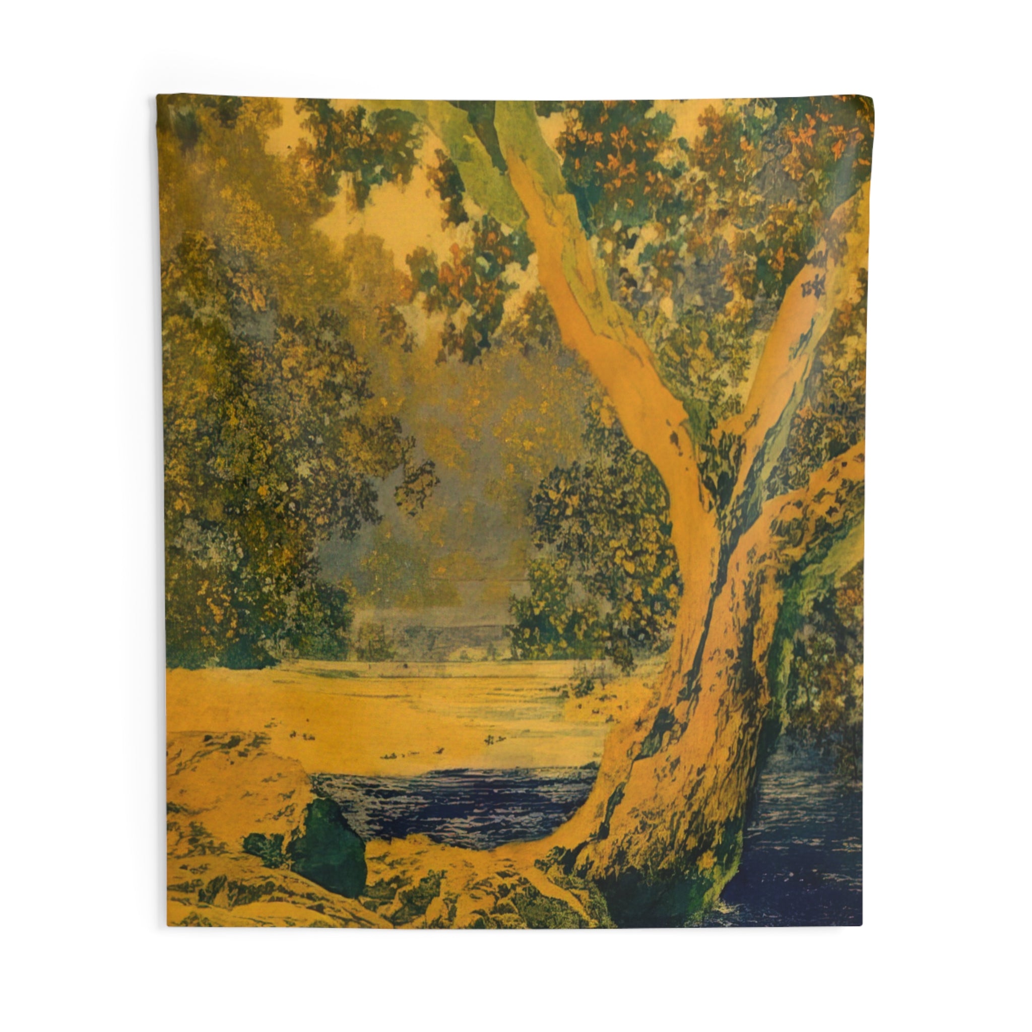 Study for Autumn Brook By Maxfield Parrish Tapestry | Maxfield Parrish Large Tapestry Art