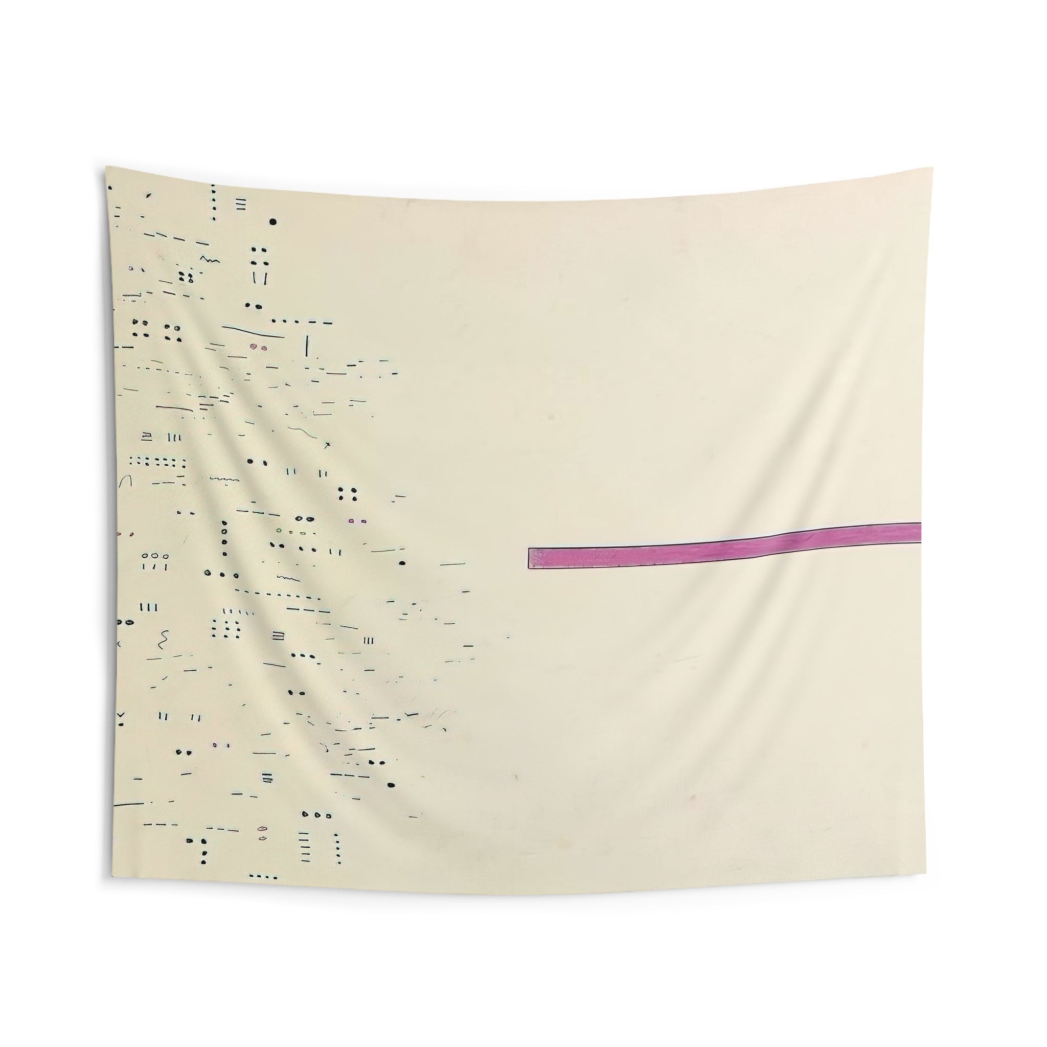 Untitled - 1976 By Gene Davis Tapestry | Gene Davis Large Tapestry Art