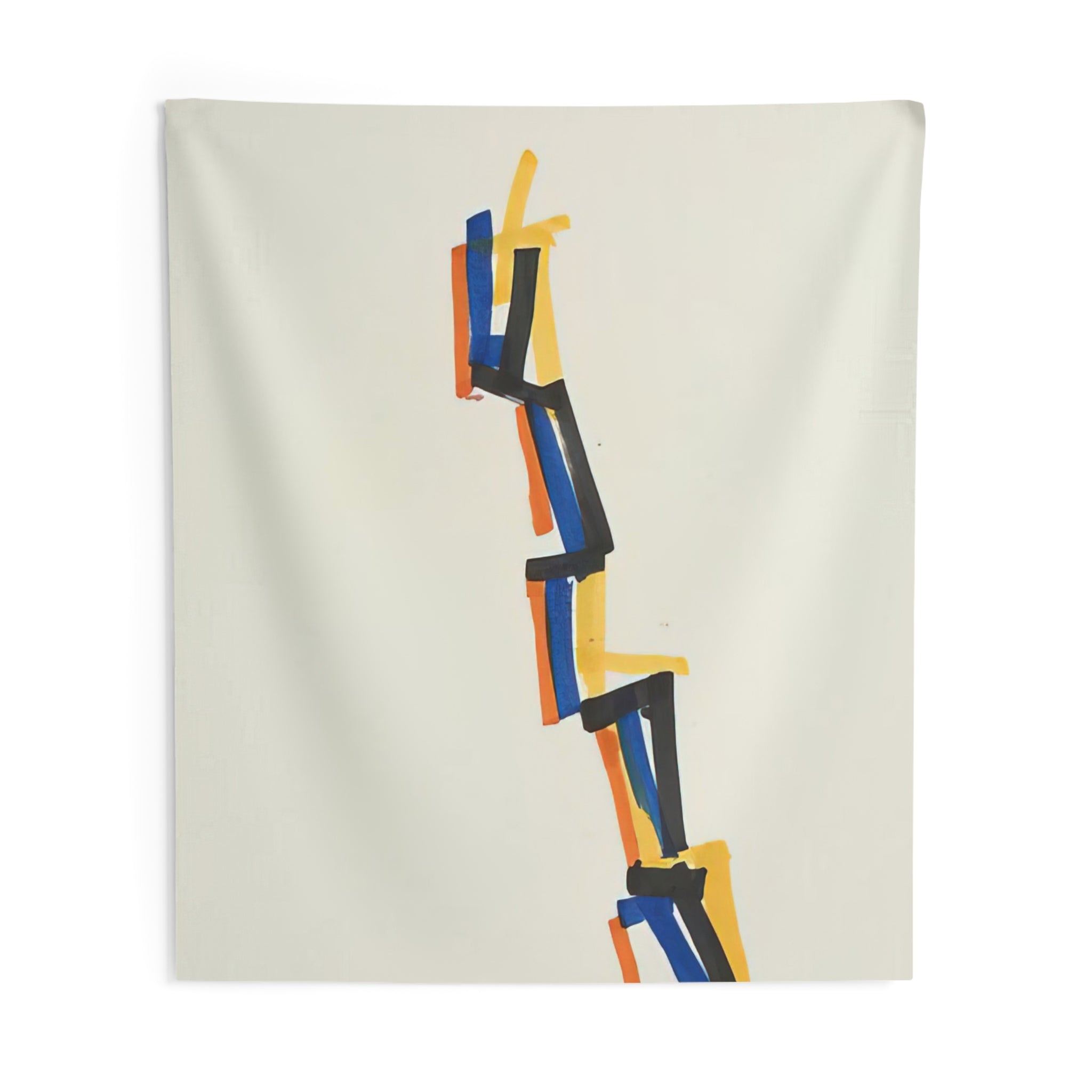 Striped Picture - 1965 By Charlotte Posenenske Tapestry | Charlotte Posenenske Large Tapestry Art