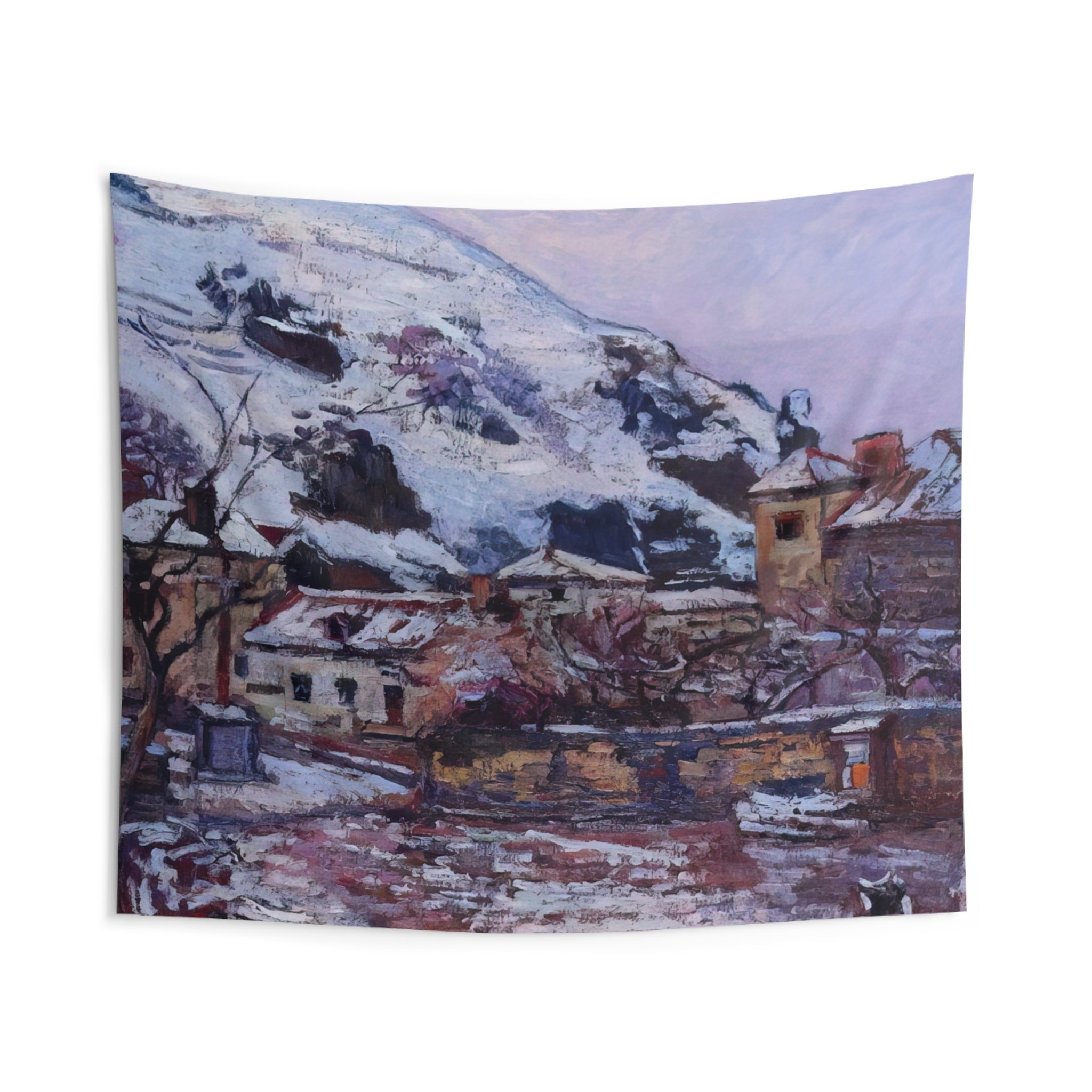 Saint-Julien-des-Chazes - 1895 By Armand Guillaumin Tapestry | Armand Guillaumin Large Tapestry Art