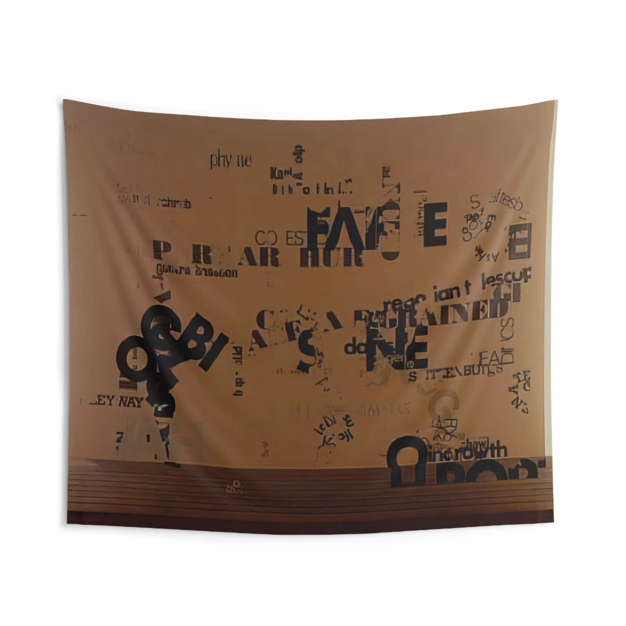Not Wanting To Say Anything About Marcel, I - 1969 By John Cage Tapestry | John Cage Large Tapestry Art