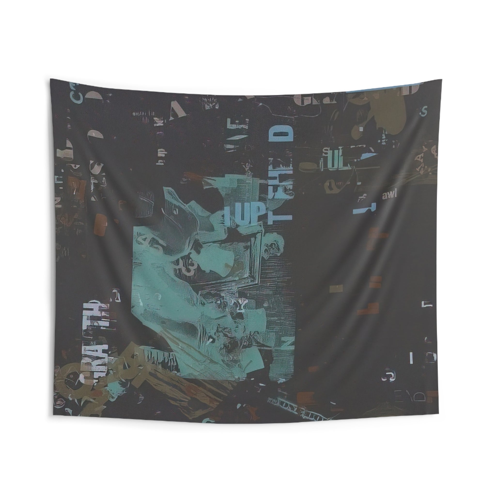 Not Wanting to Say Anything About Marcel Detail - 1969 By John Cage Tapestry | John Cage Large Tapestry Art