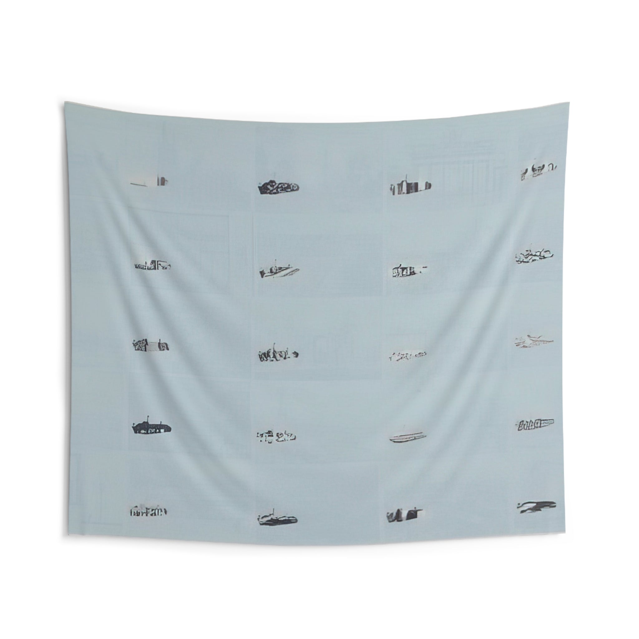 Düsseldorf - 1970 By Dieter Roth Tapestry | Dieter Roth Large Tapestry Art