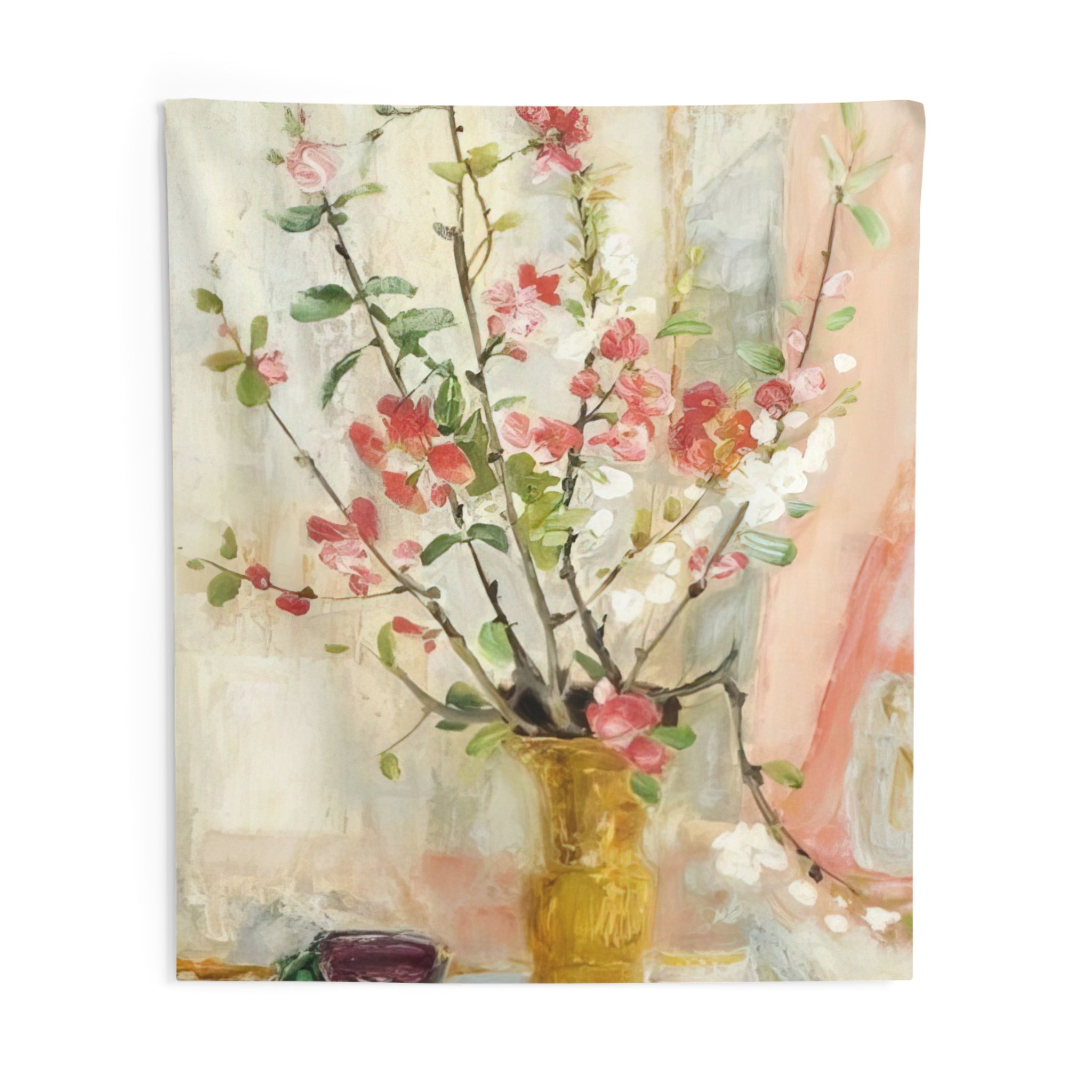 Les Pommeirs Du Japon - Post-Impressionism By Le Pho Tapestry | Le Pho Large Tapestry Art