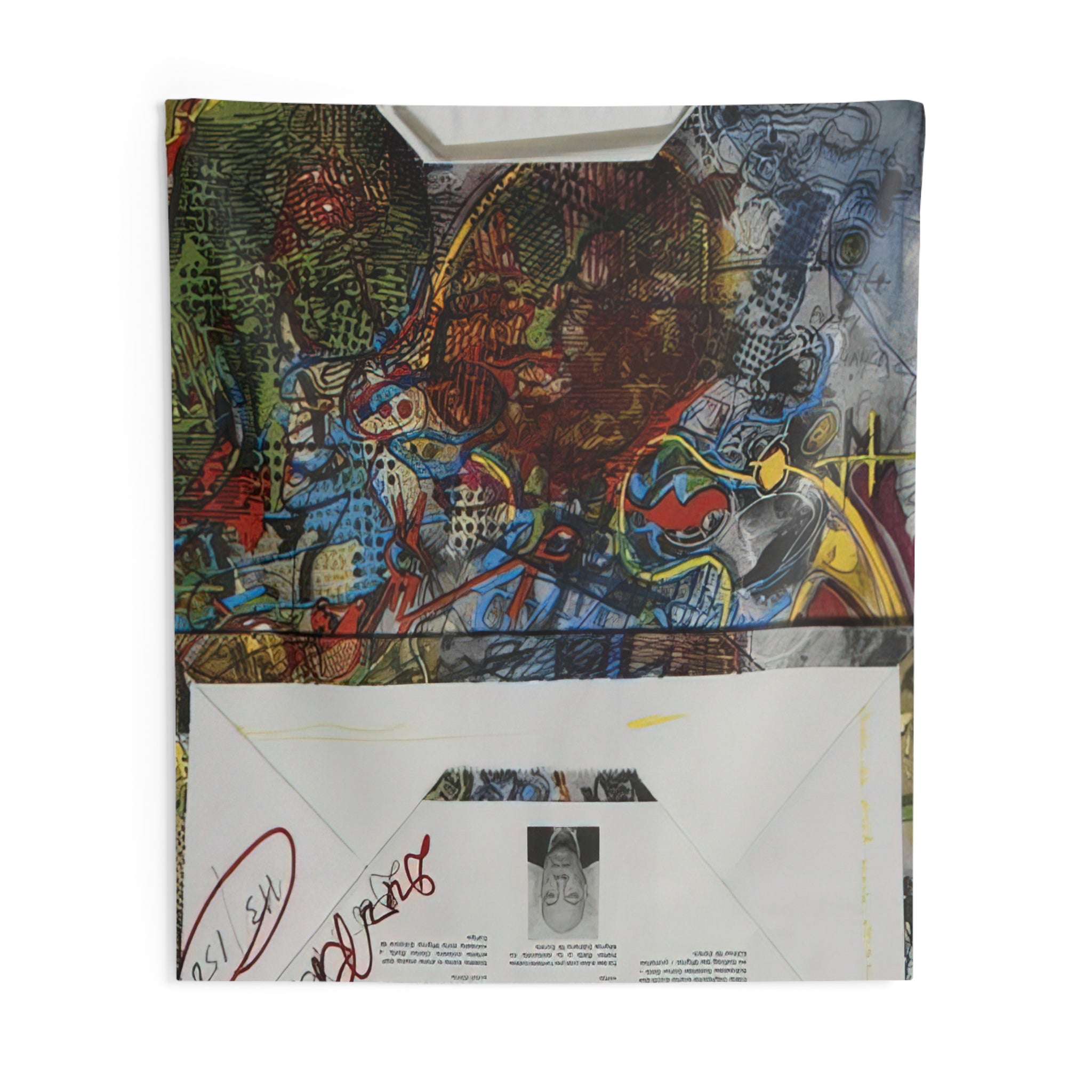 Untitled Migros - 1988 By Dieter Roth Tapestry | Dieter Roth Large Tapestry Art