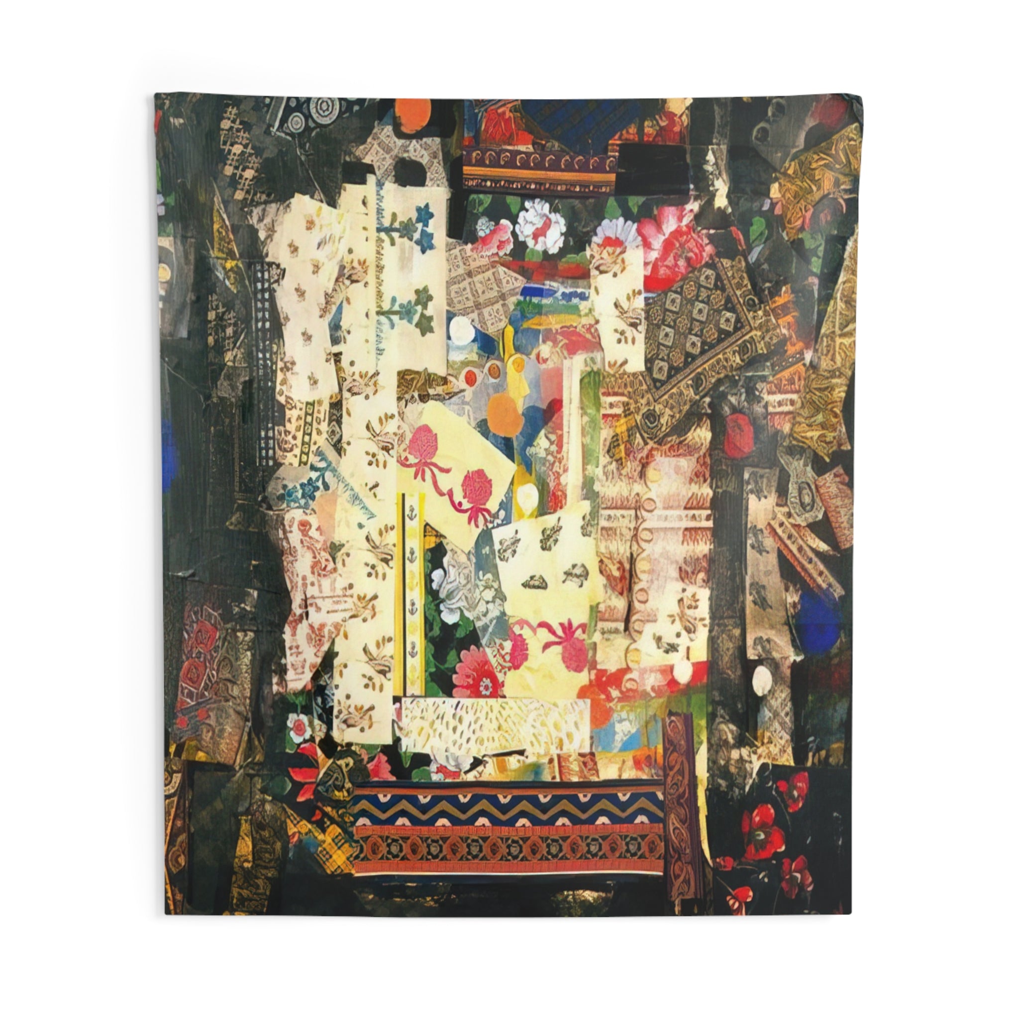 Window on Montana - PD Pattern and Decoration By Miriam Schapiro Tapestry | Miriam Schapiro Large Tapestry Art