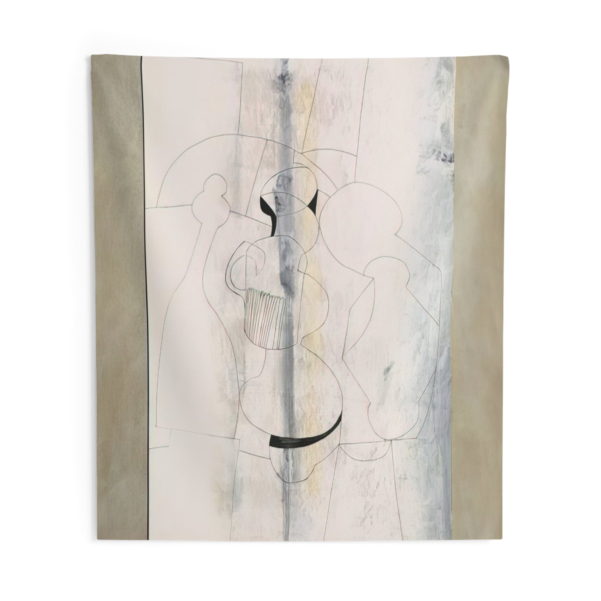 20 April 1979 vertical stripe - 1979 By Ben Nicholson Tapestry | Ben Nicholson Large Tapestry Art