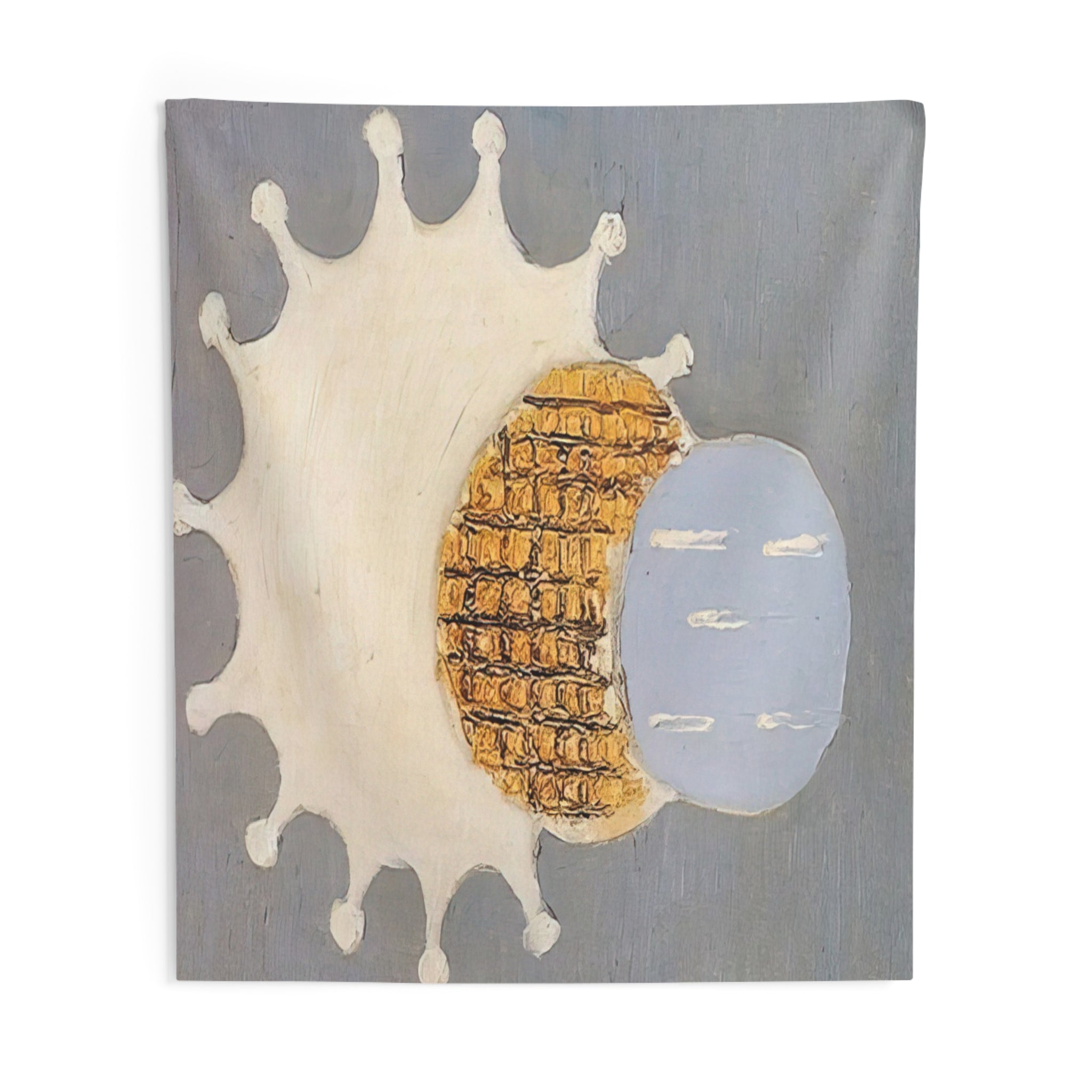 Untitled - 1967 By Forrest Bess Tapestry | Forrest Bess Large Tapestry Art