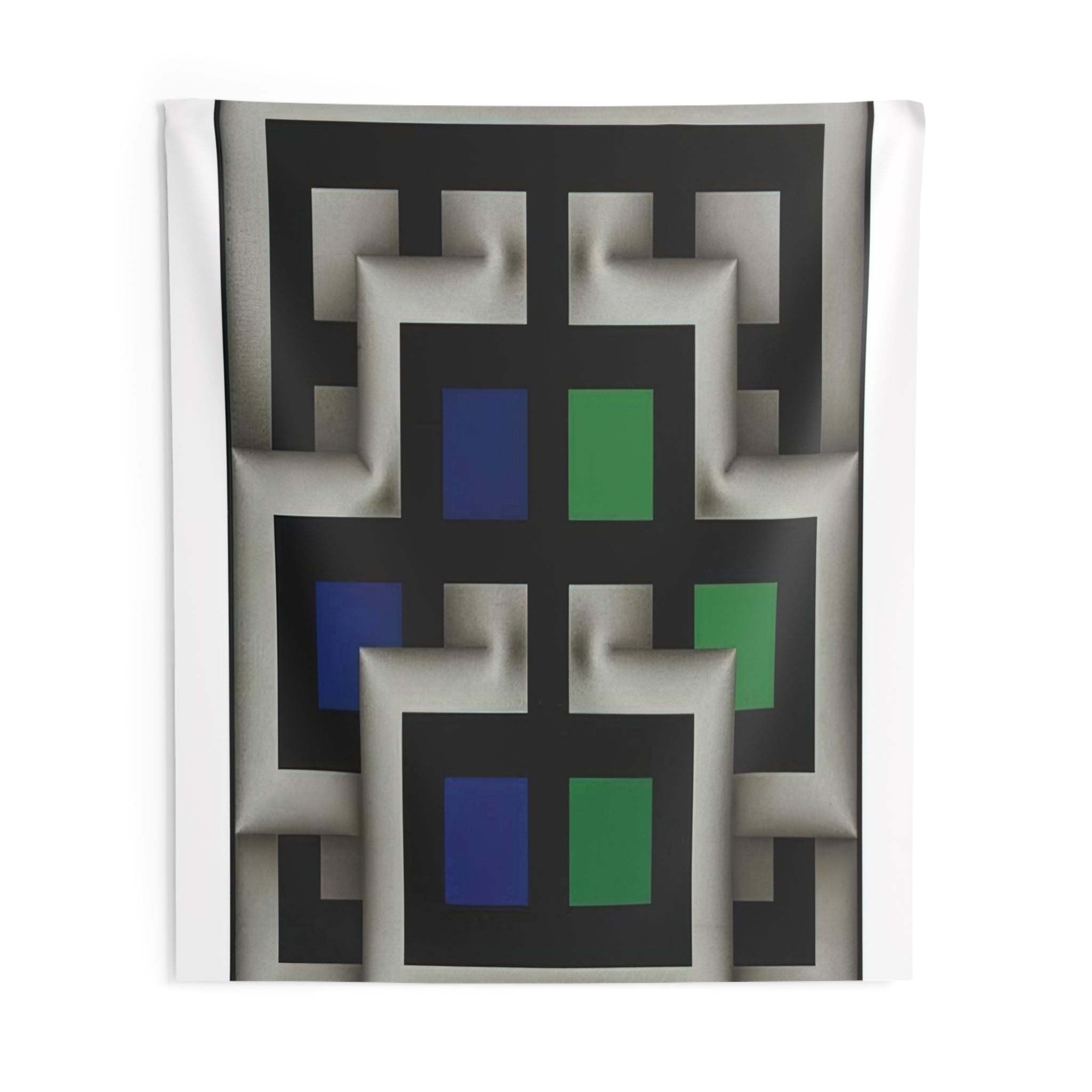 Sararas XX - 1981 By Omar Rayo Tapestry | Omar Rayo Large Tapestry Art