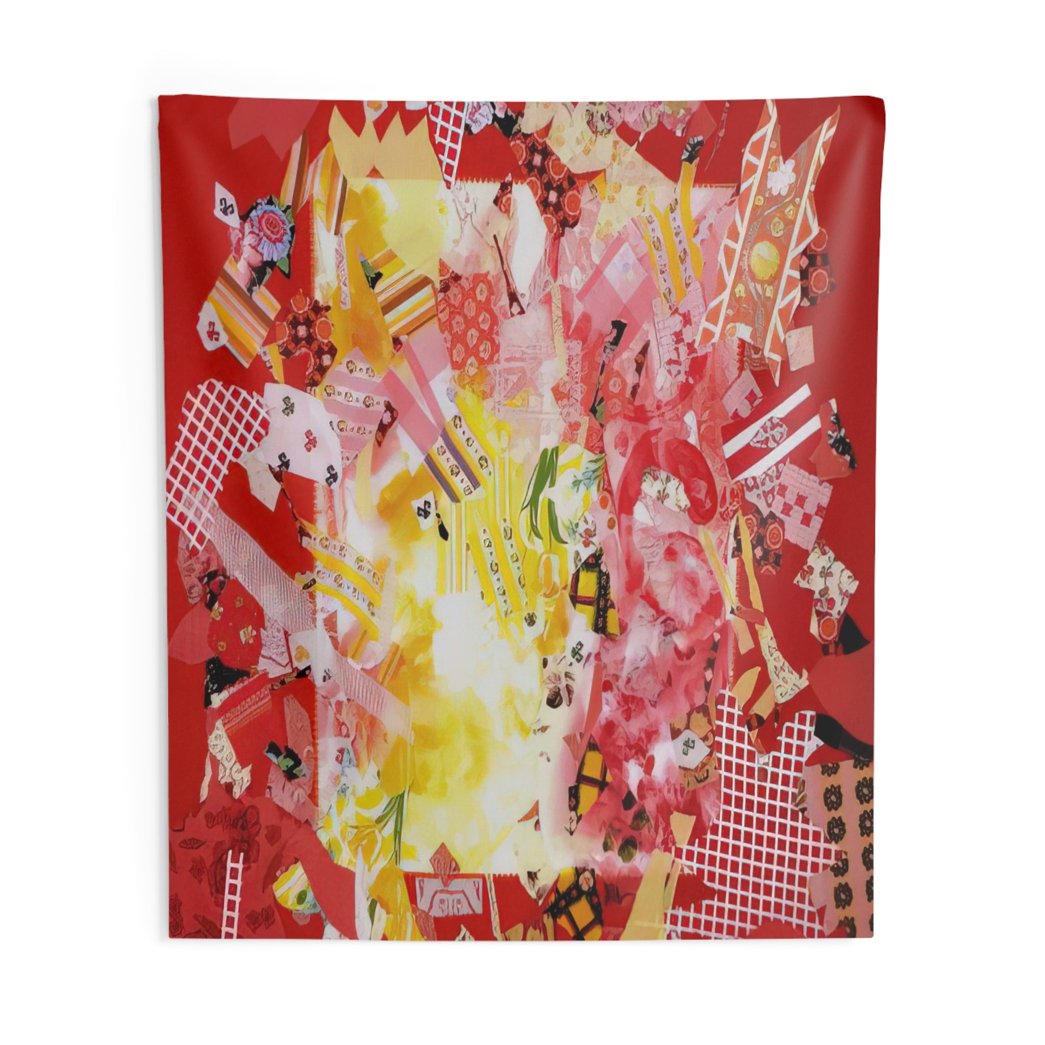 Explode - 1972 By Miriam Schapiro Tapestry | Miriam Schapiro Large Tapestry Art