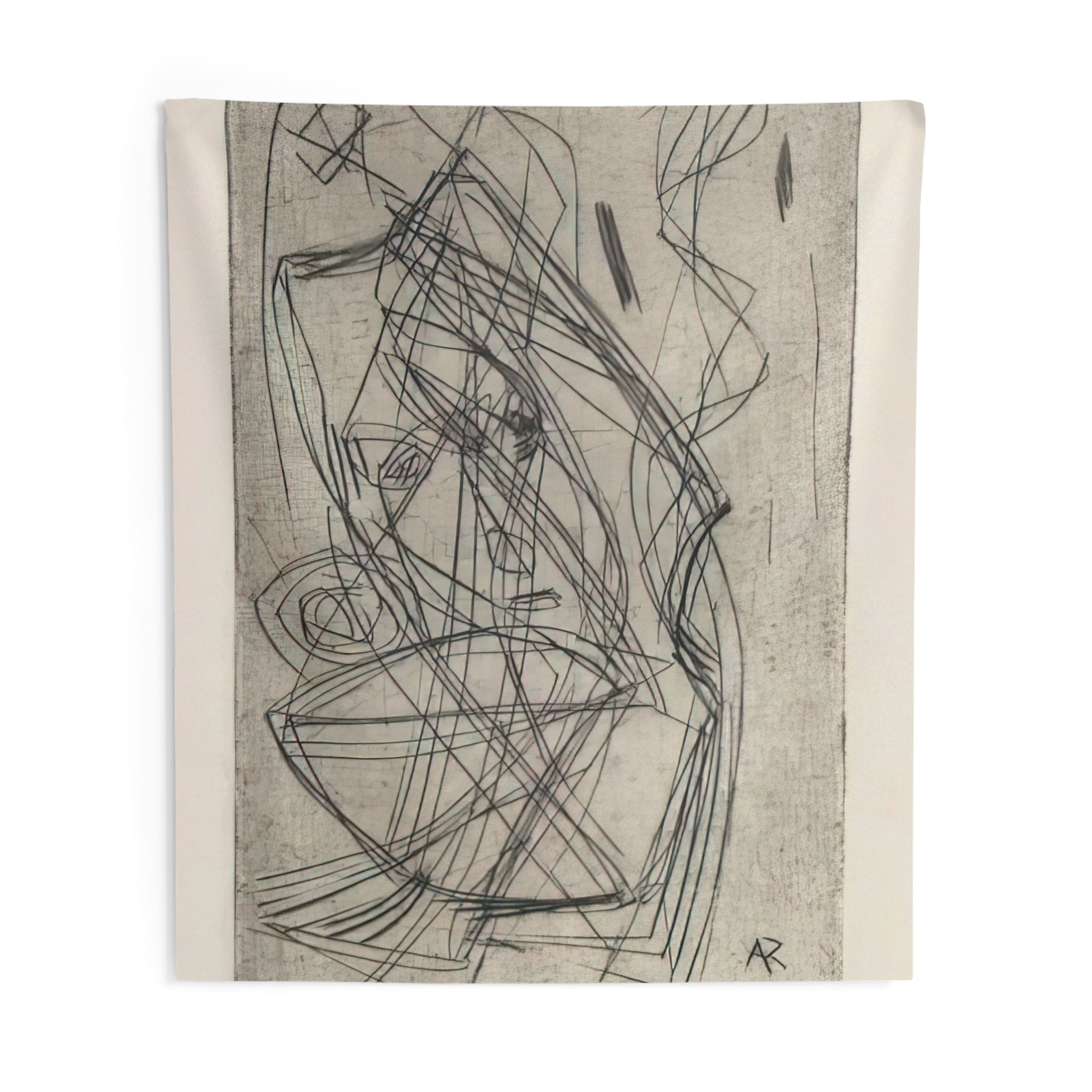 Prostrating Figure - 1945 By Anne Ryan Tapestry | Anne Ryan Large Tapestry Art