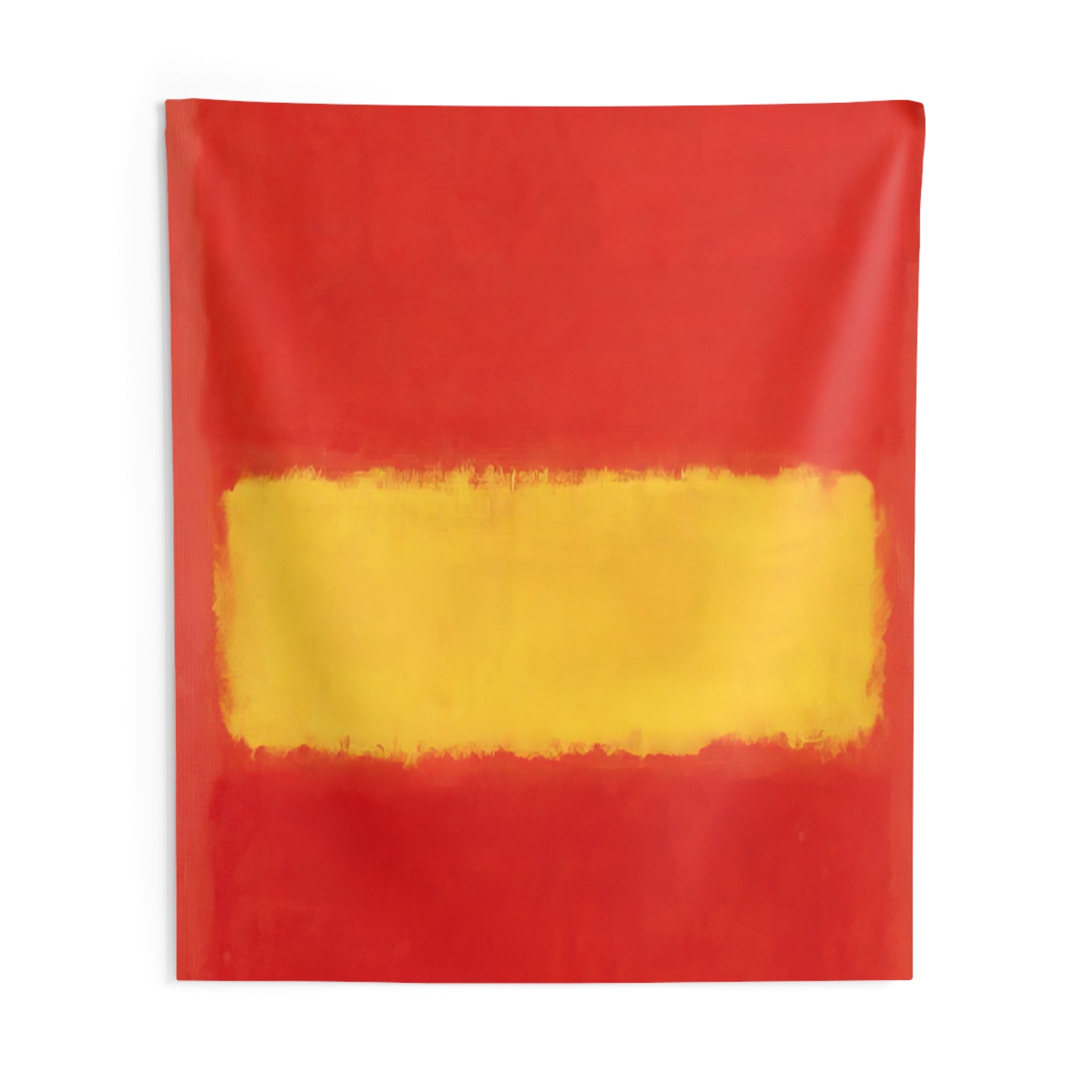 Yellow band - 1956 By Mark Rothko Tapestry | Mark Rothko Large Tapestry Art