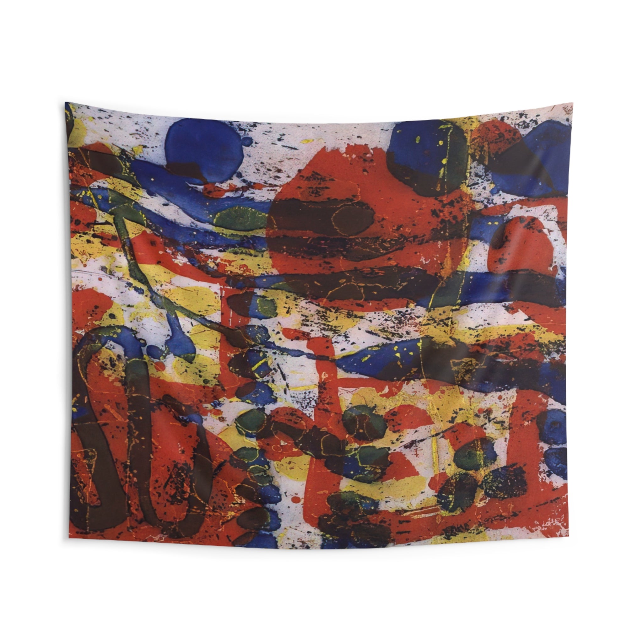 Untitled From The Brushwork Series - 1999 By Patrick Heron Tapestry | Patrick Heron Large Tapestry Art