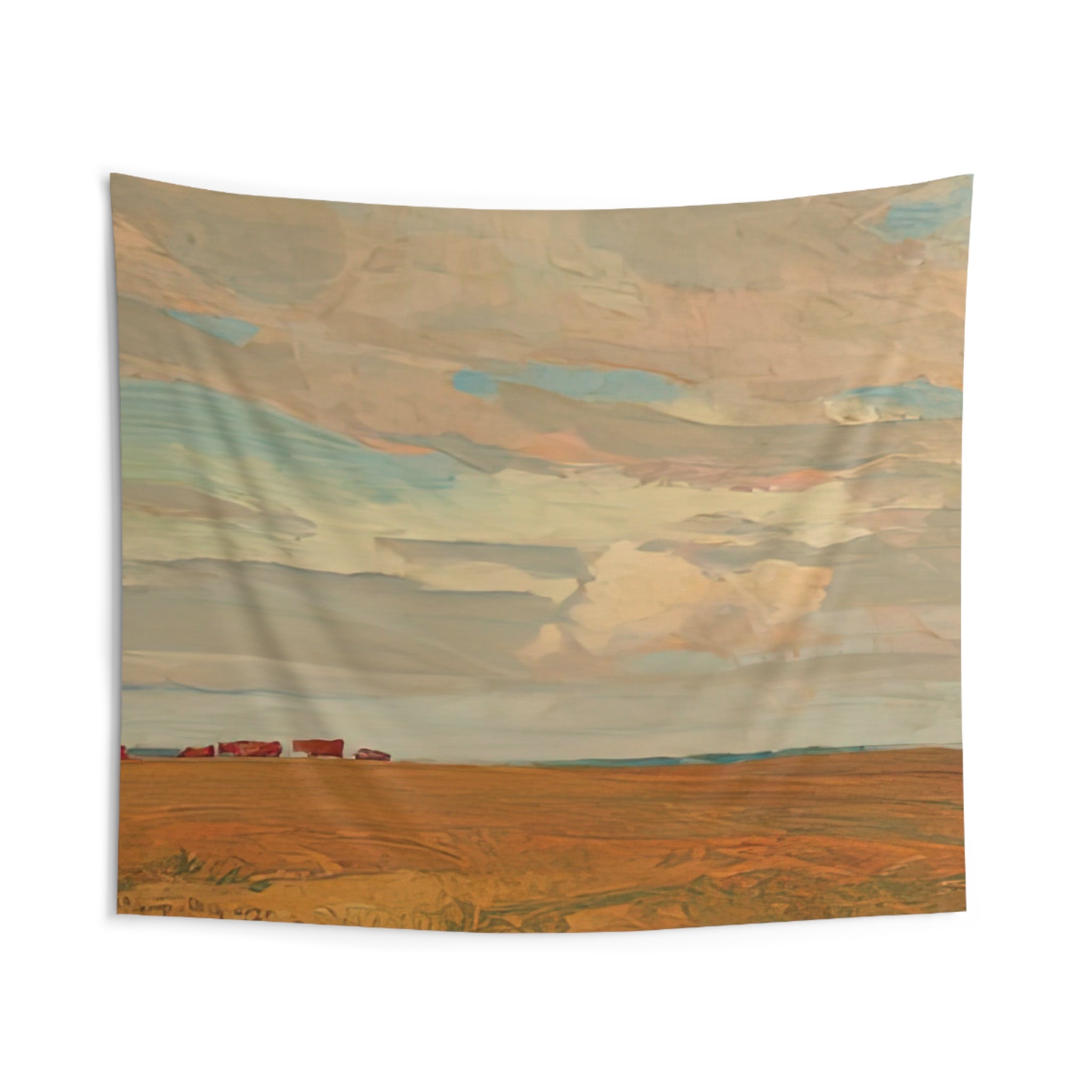 PRAIRIE SAND HILL CAMP MAY 1921 1921 By Maynard Dixon Tapestry | Maynard Dixon Large Tapestry Art