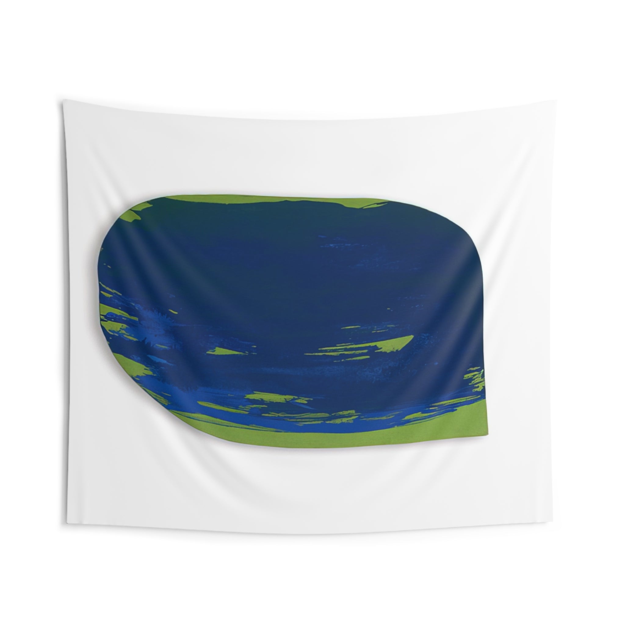 Blau auf Grün - 1965 By Blinky Palermo Tapestry | Blinky Palermo Large Tapestry Art