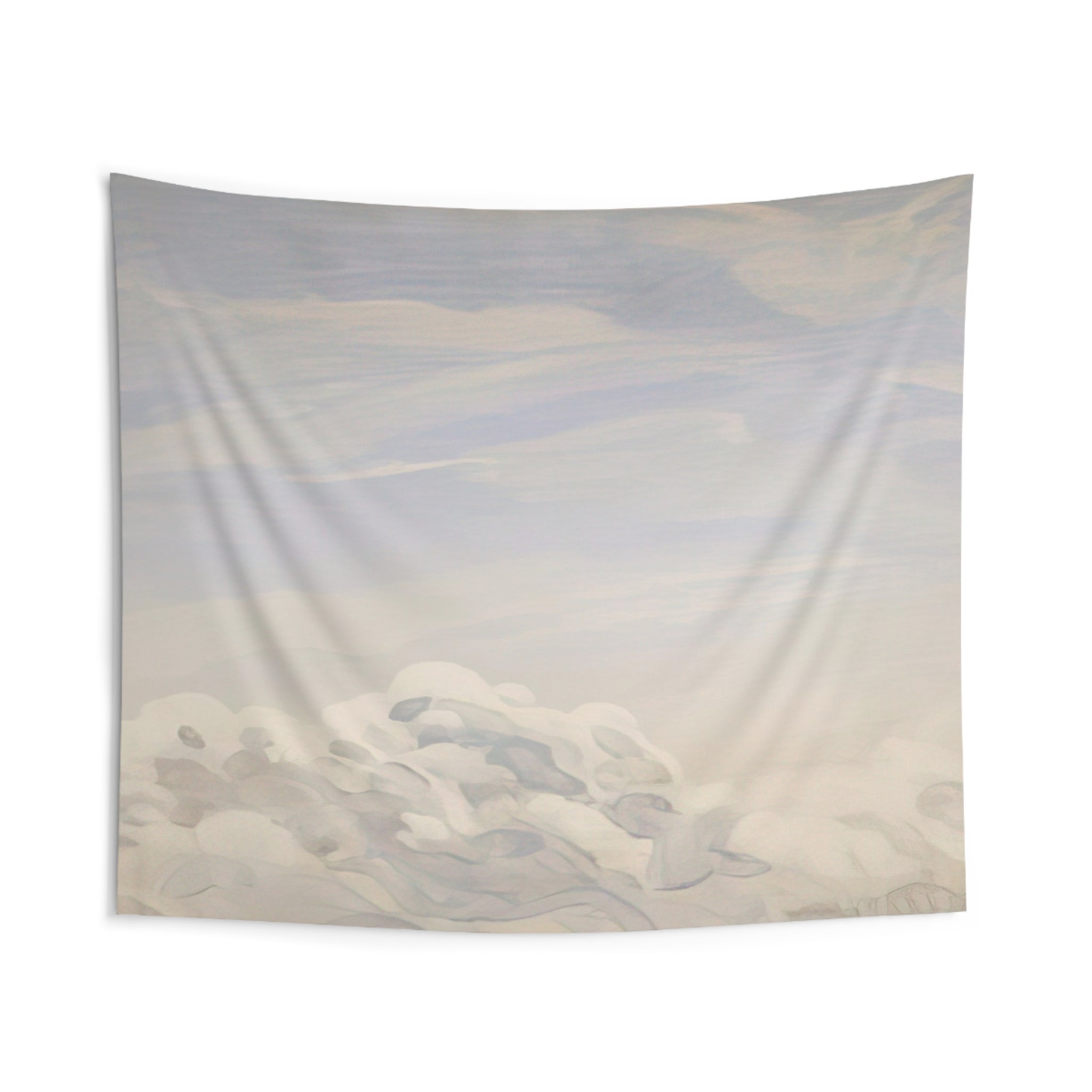 Study for Clouds I - 1979 By Neil Welliver Tapestry | Neil Welliver Large Tapestry Art