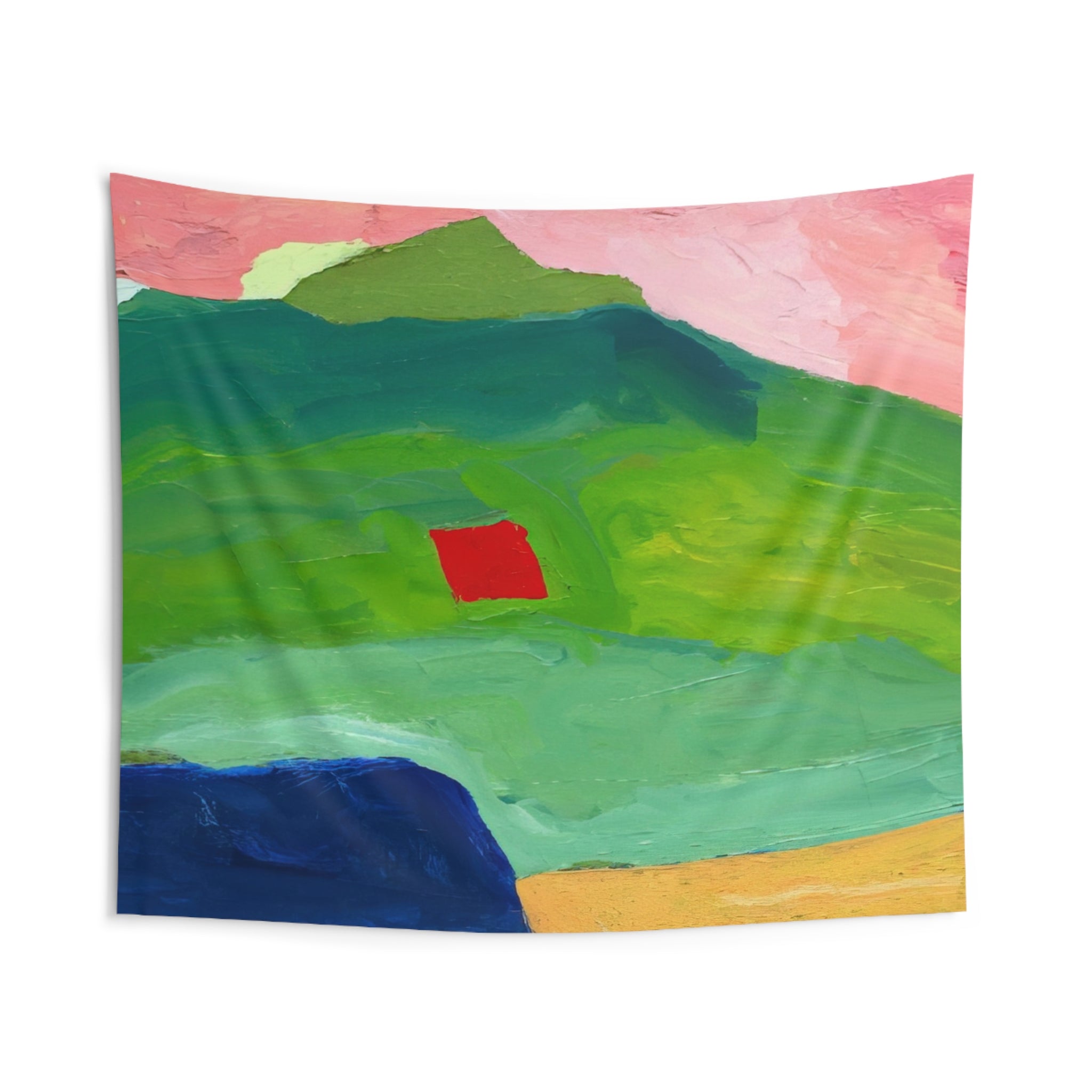 Untitled #17 - 1980 By Etel Adnan Tapestry | Etel Adnan Large Tapestry Art