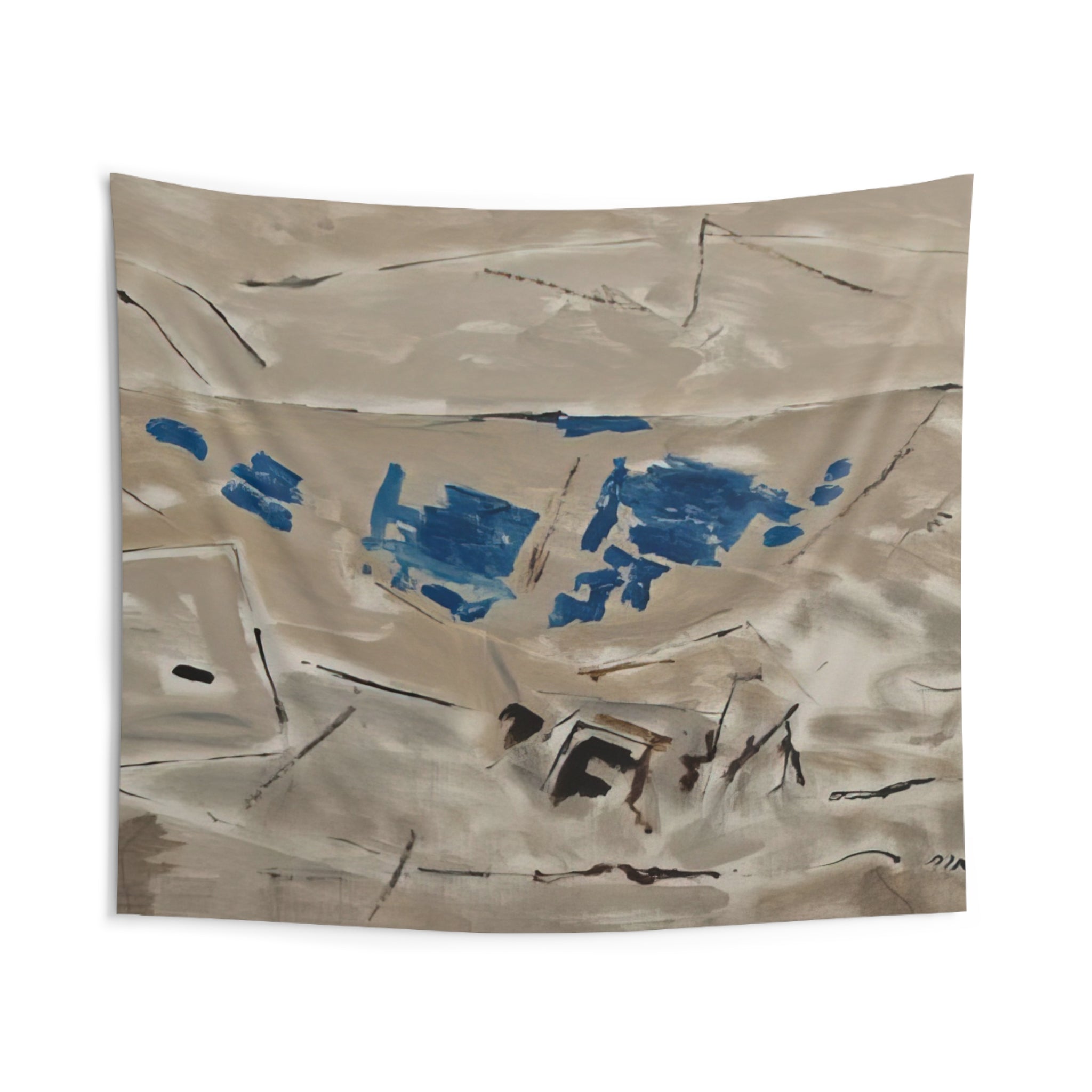 Autumn Coloring No. 4 - 1952 By John Marin Tapestry | John Marin Large Tapestry Art