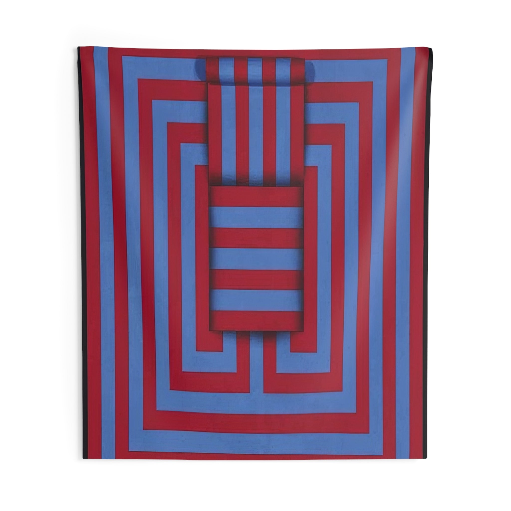 Witoto - 1970 By Omar Rayo Tapestry | Omar Rayo Large Tapestry Art