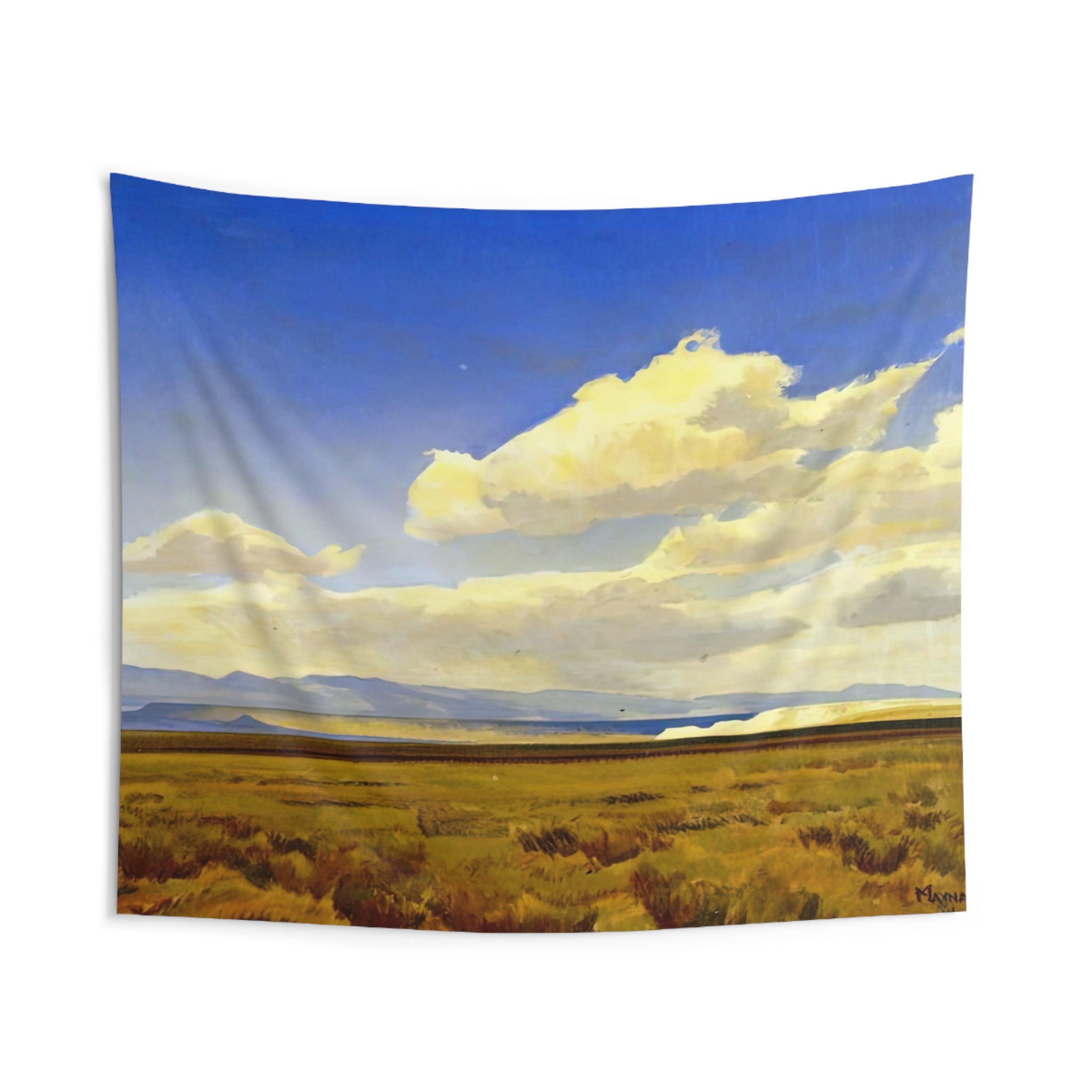 WIND OF WYOMING 1936 By Maynard Dixon Tapestry | Maynard Dixon Large Tapestry Art