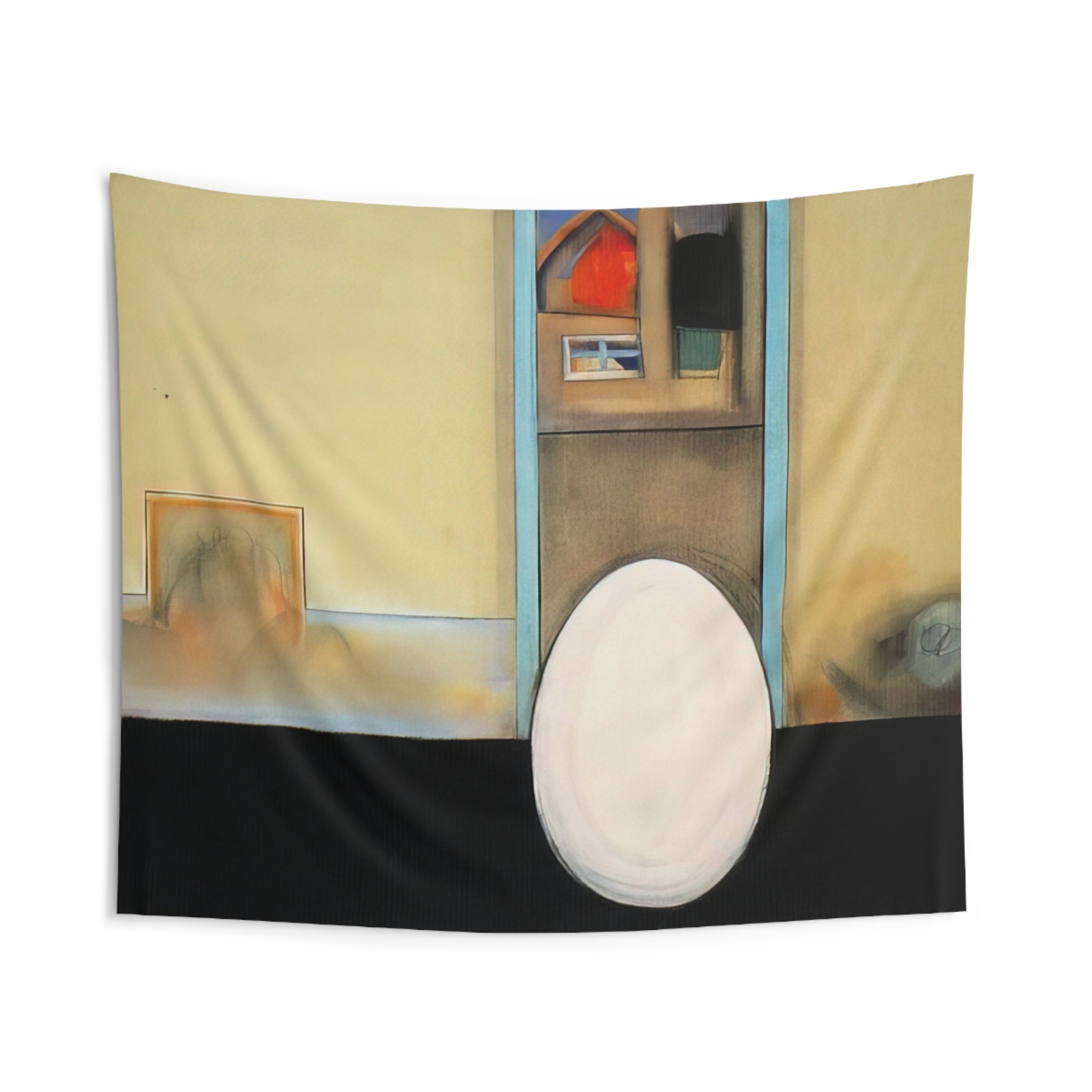 The House - Feminist Art By Miriam Schapiro Tapestry | Miriam Schapiro Large Tapestry Art