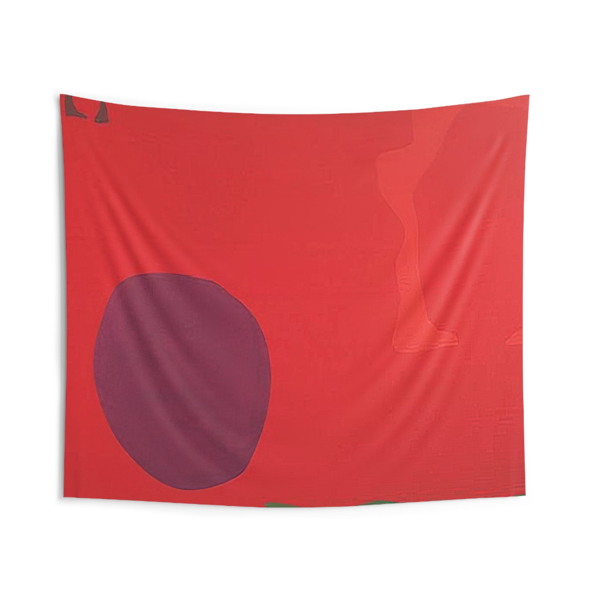 Cadmium with Violet, Scarlet, Emerald, Lemon and Venetian - 1969 By Patrick Heron Tapestry | Patrick Heron Large Tapestry Art