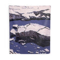 Study for Ice Flow, Allagash - 1996 By Neil Welliver Tapestry | Neil Welliver Large Tapestry Art