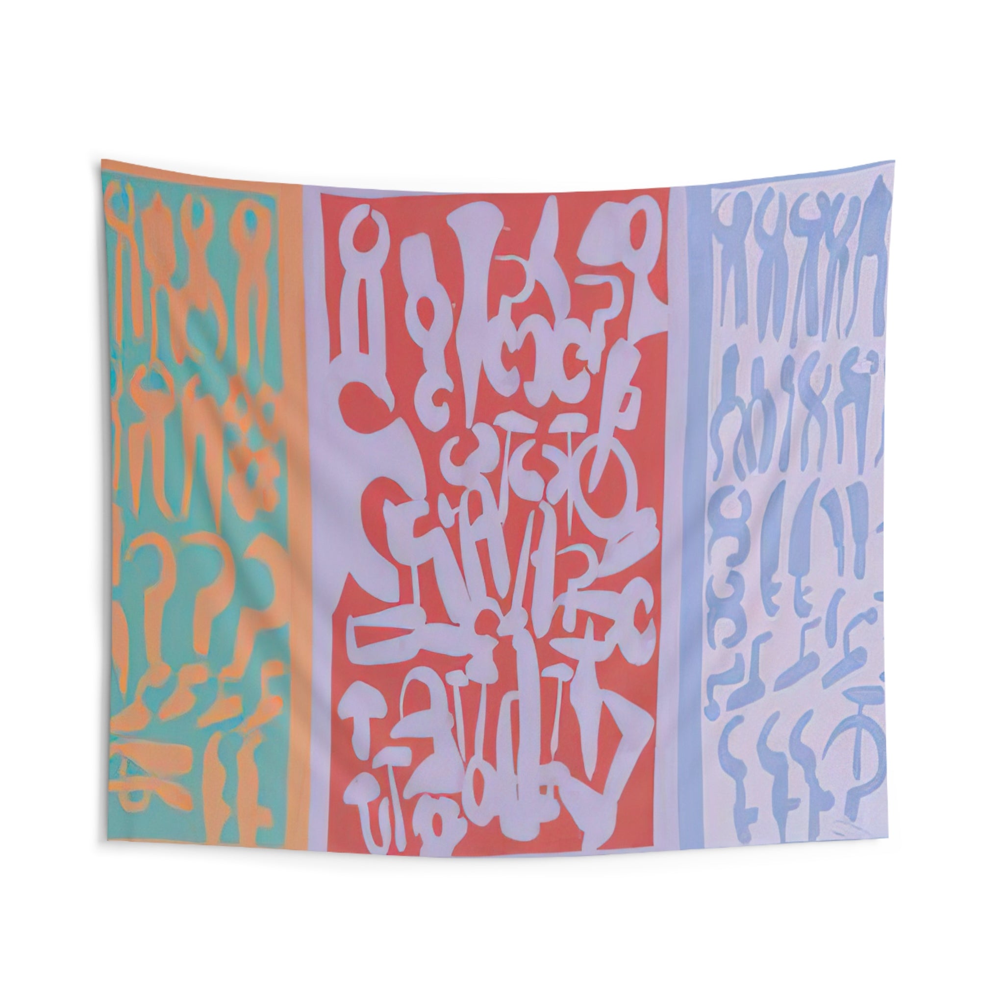 Settori - 1962 By Carla Accardi Tapestry | Carla Accardi Large Tapestry Art