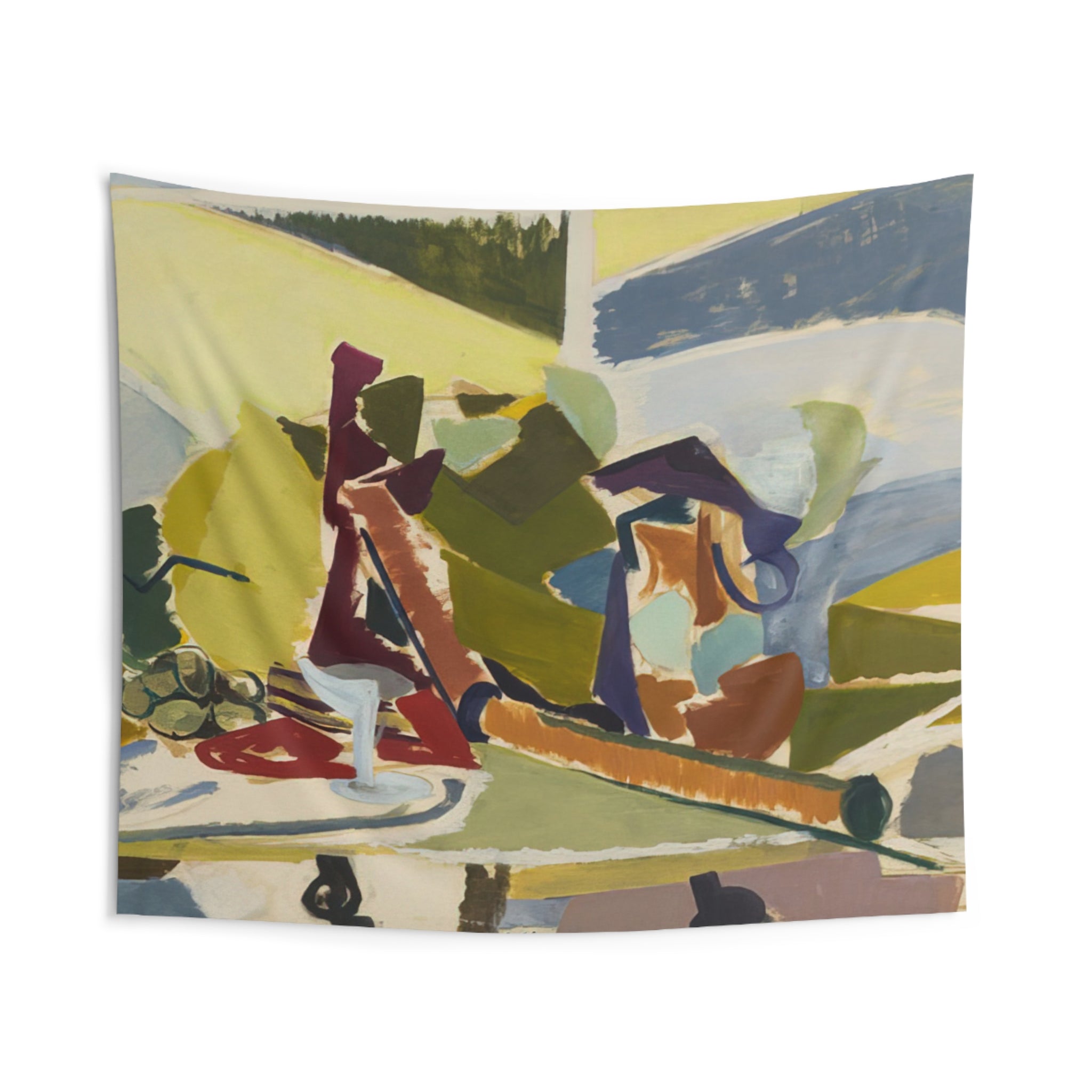 Still Life By Lee Krasner Tapestry | Lee Krasner Large Tapestry Art