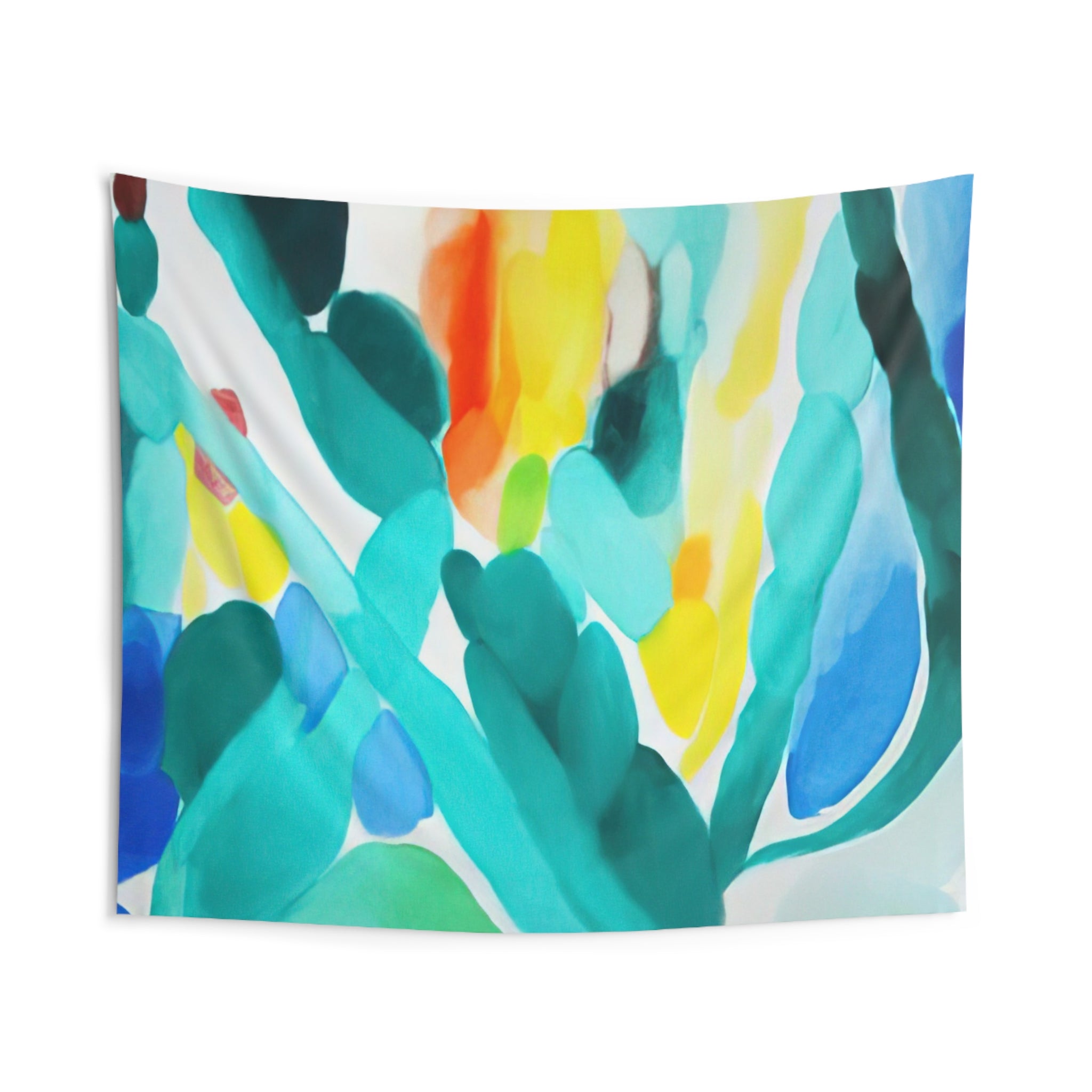 Green Swing By Alice Baber Tapestry | Alice Baber Large Tapestry Art