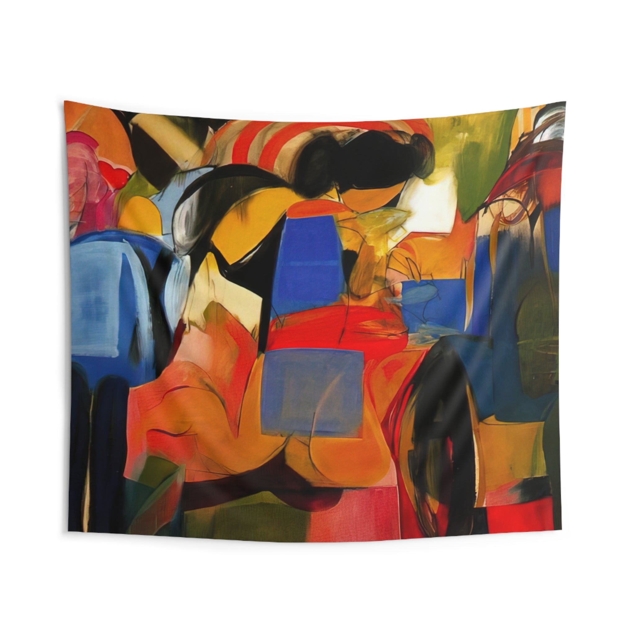Facade - Abstract Expressionism By Miriam Schapiro Tapestry | Miriam Schapiro Large Tapestry Art