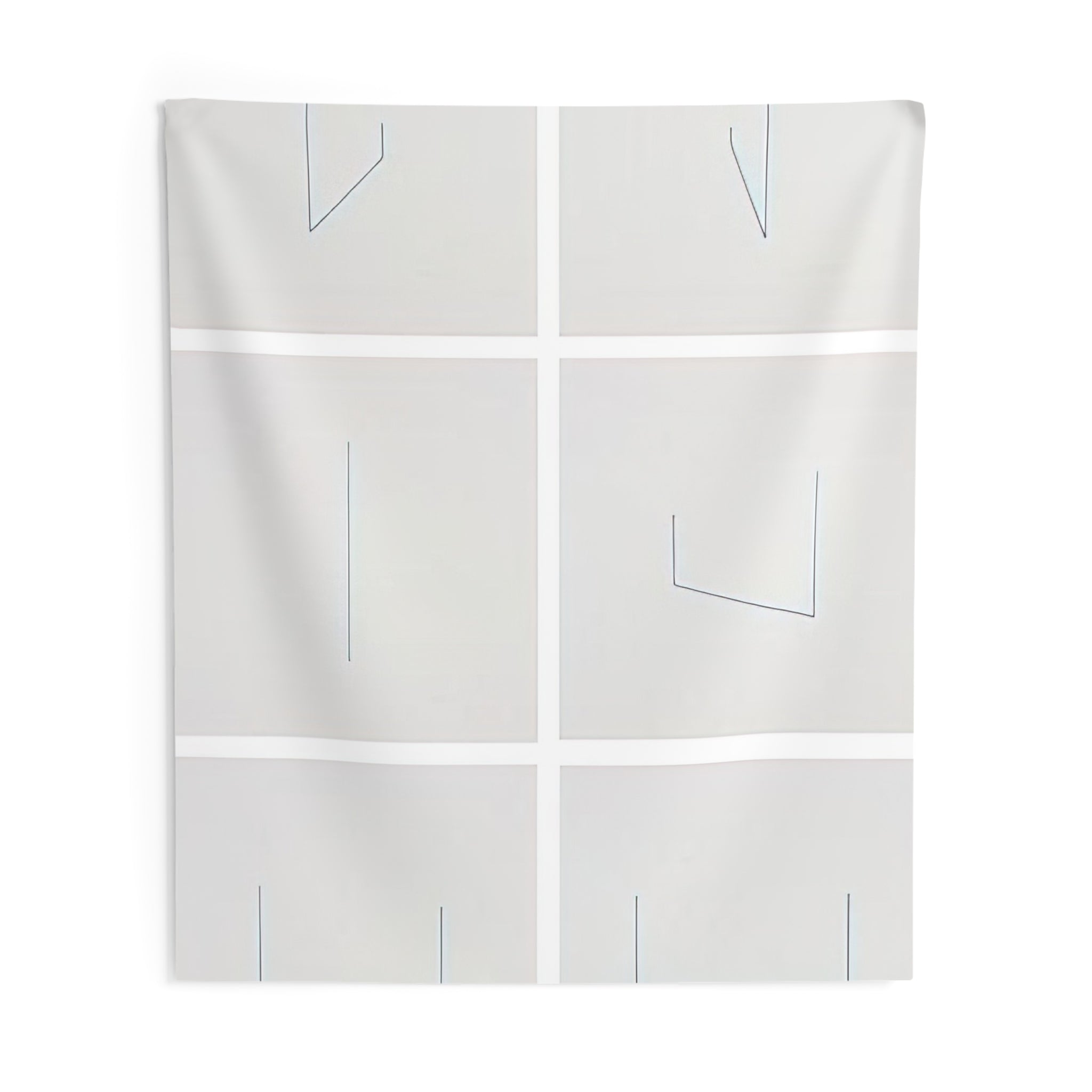 Six Lithographs - 1975 By Fred Sandback Tapestry | Fred Sandback Large Tapestry Art