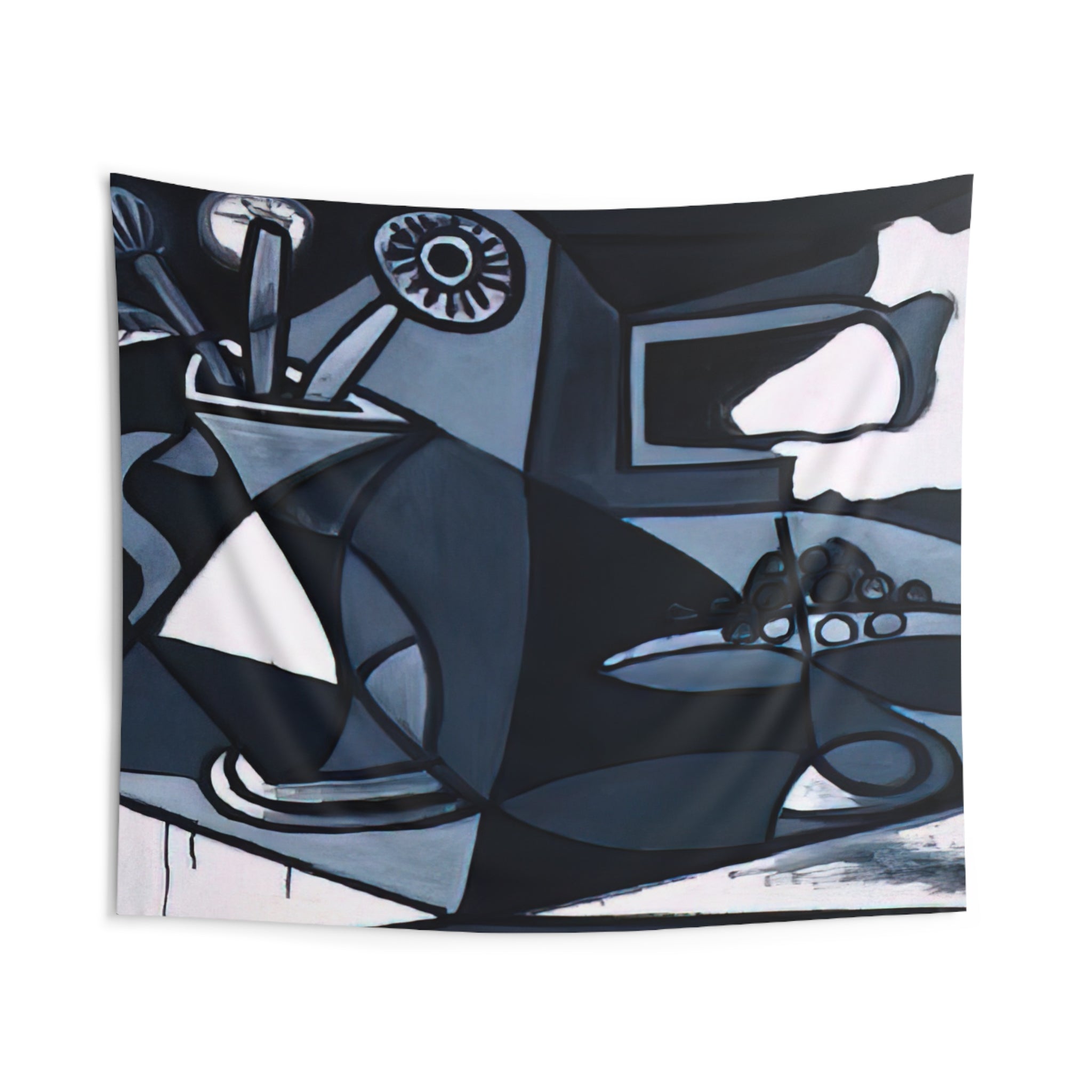 Vase with flowers By Pablo Picasso Tapestry | Pablo Picasso Large Tapestry Art