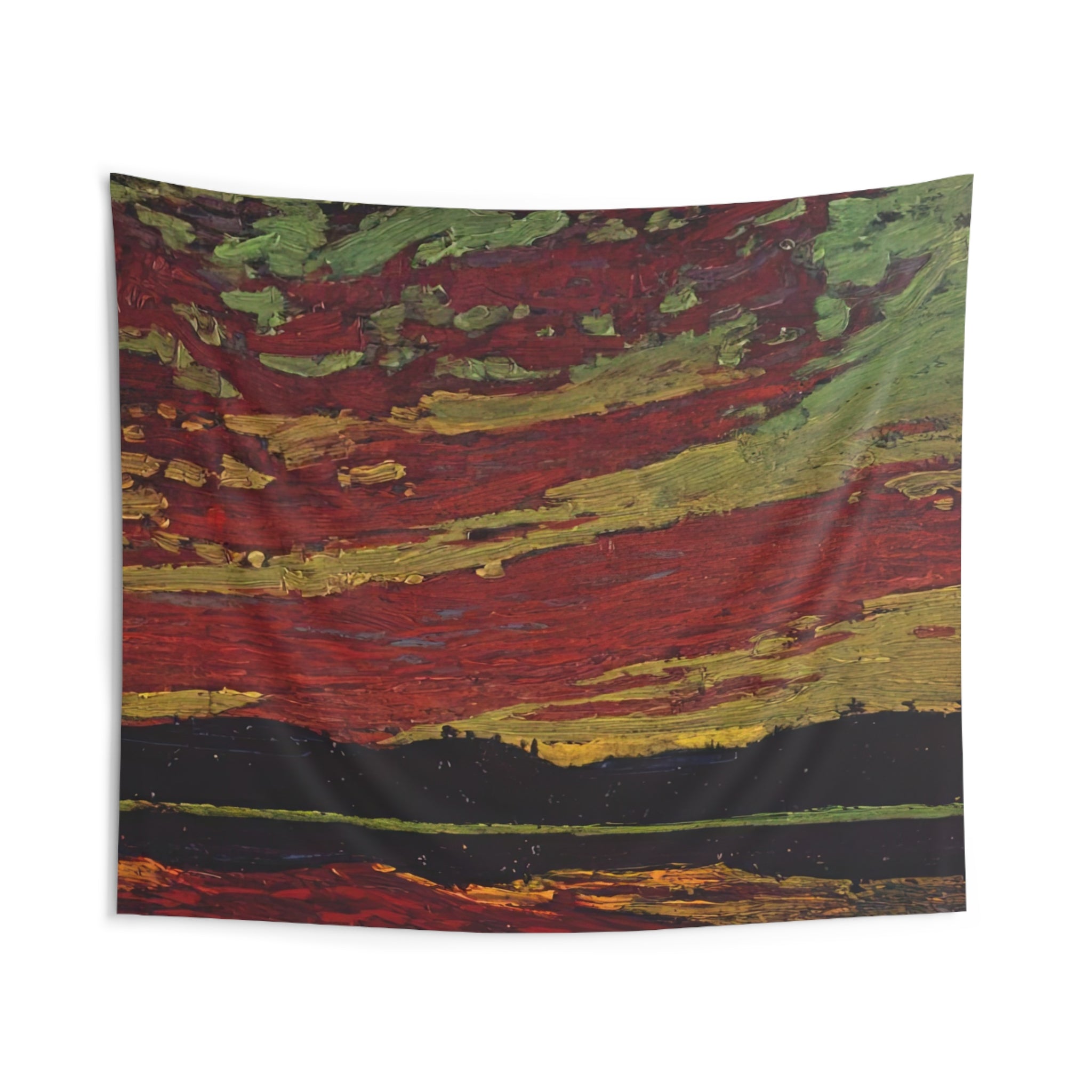 SUNSET 1915 By Tom Thomson Tapestry | Tom Thomson Large Tapestry Art