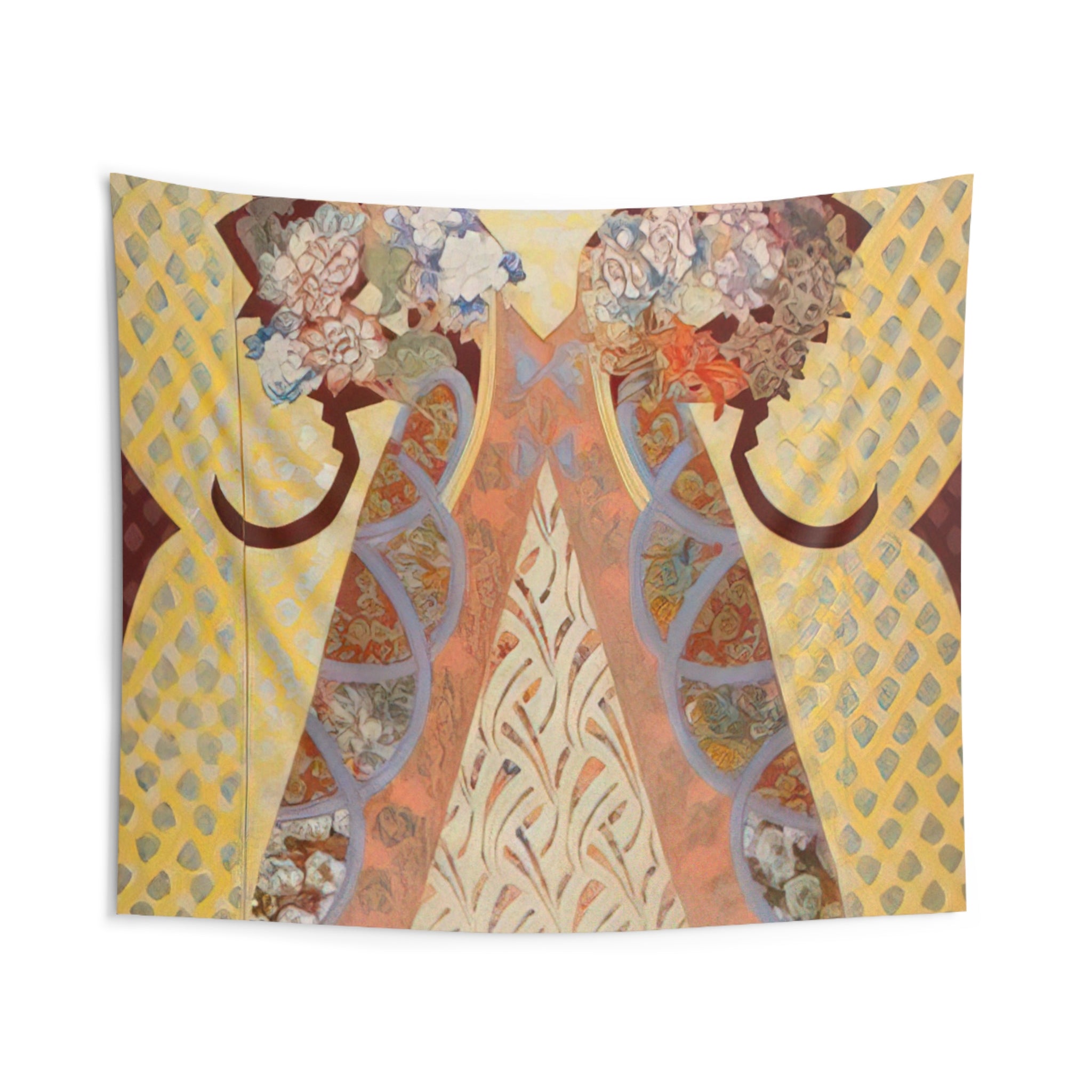 Royal Presence - 1982 By Miriam Schapiro Tapestry | Miriam Schapiro Large Tapestry Art