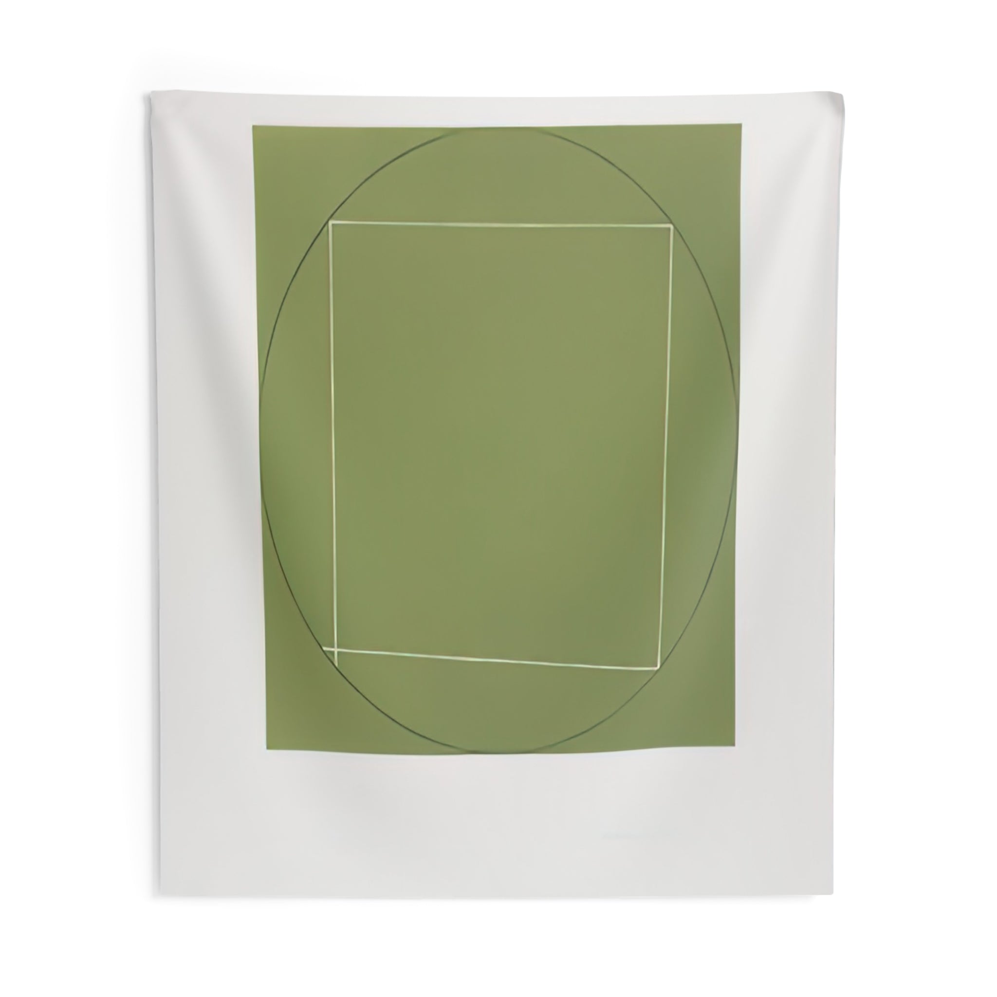 UNTITLED FROM SEVEN AQUATINTS 1973 By Robert Mangold Tapestry | Robert Mangold Large Tapestry Art