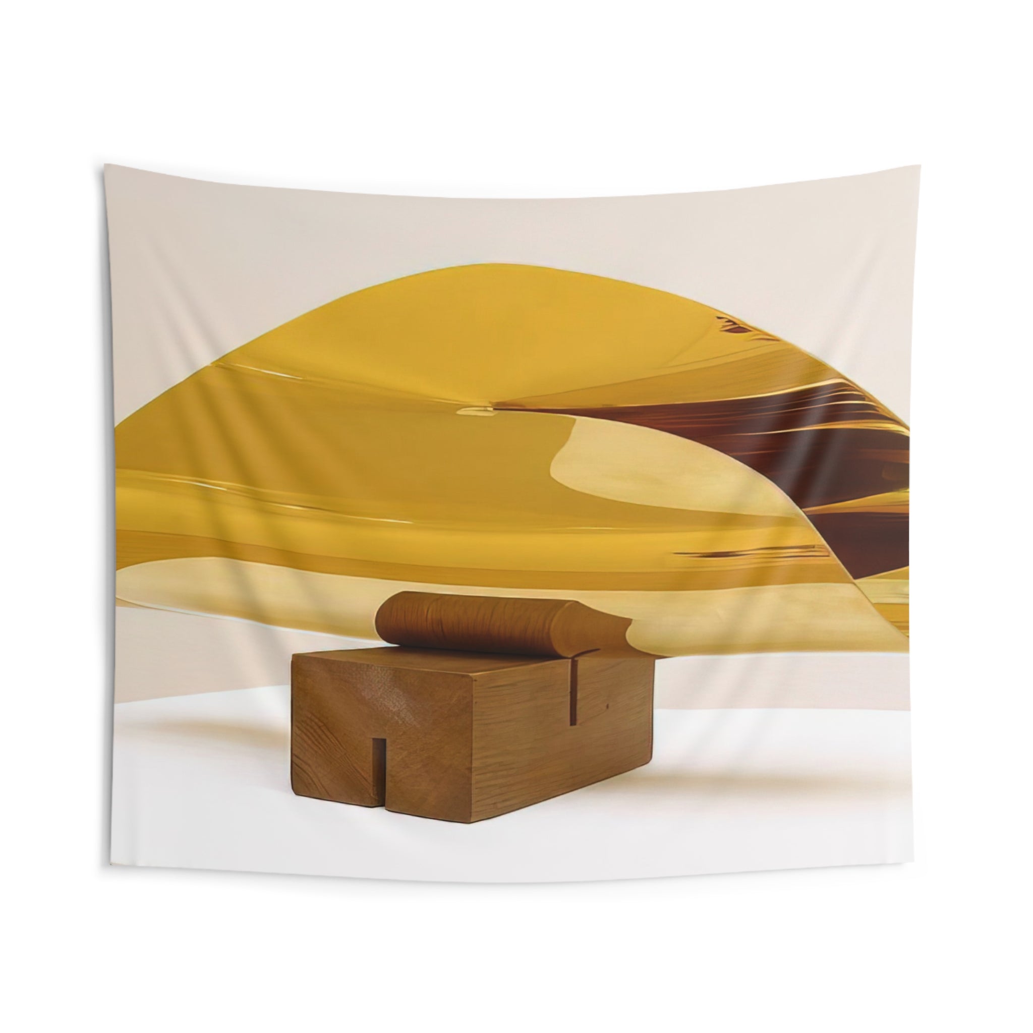 Fläche im Raum von einer Linie begrenzt - 1952 By Max Bill Tapestry | Max Bill Large Tapestry Art