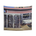 DINER 1971 By Richard Estes Tapestry | Richard Estes Large Tapestry Art