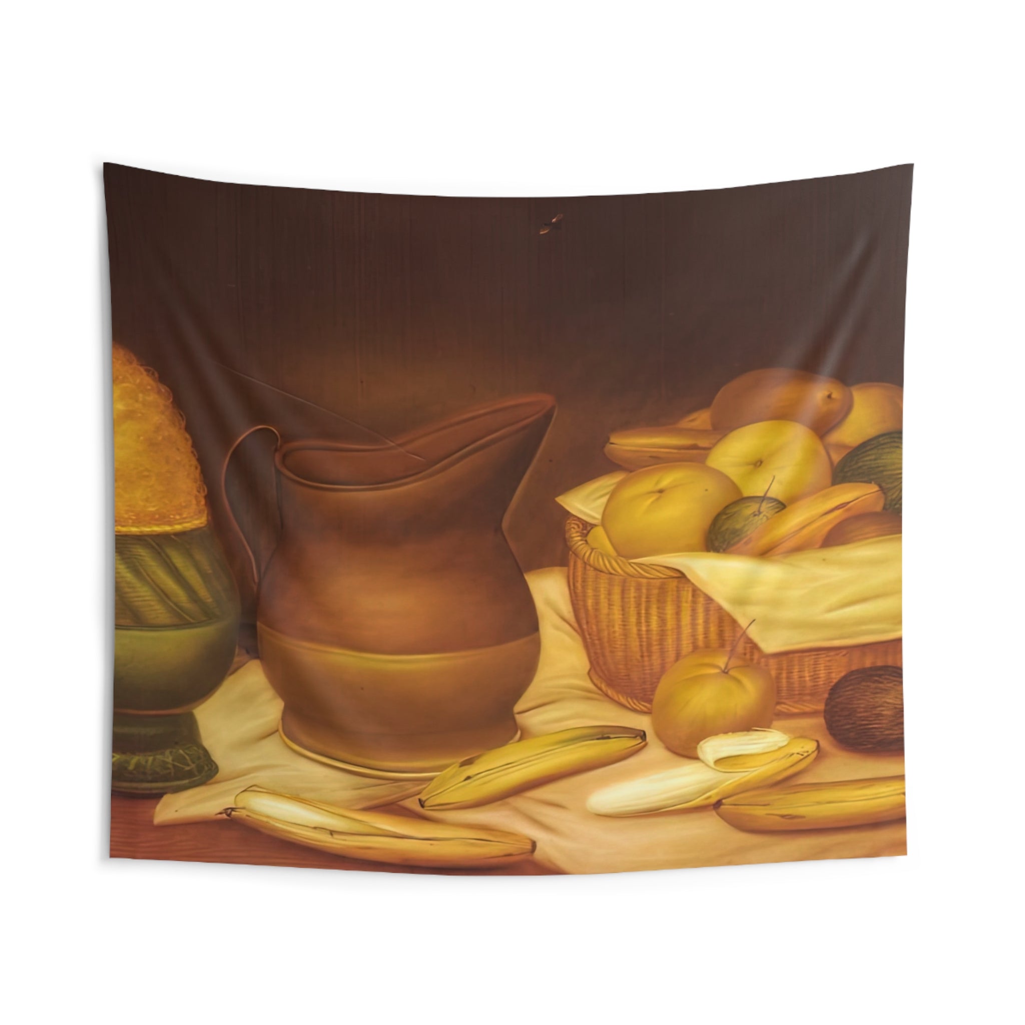 STILL LIFE 2 By Fernando Botero Tapestry | Fernando Botero Large Tapestry Art