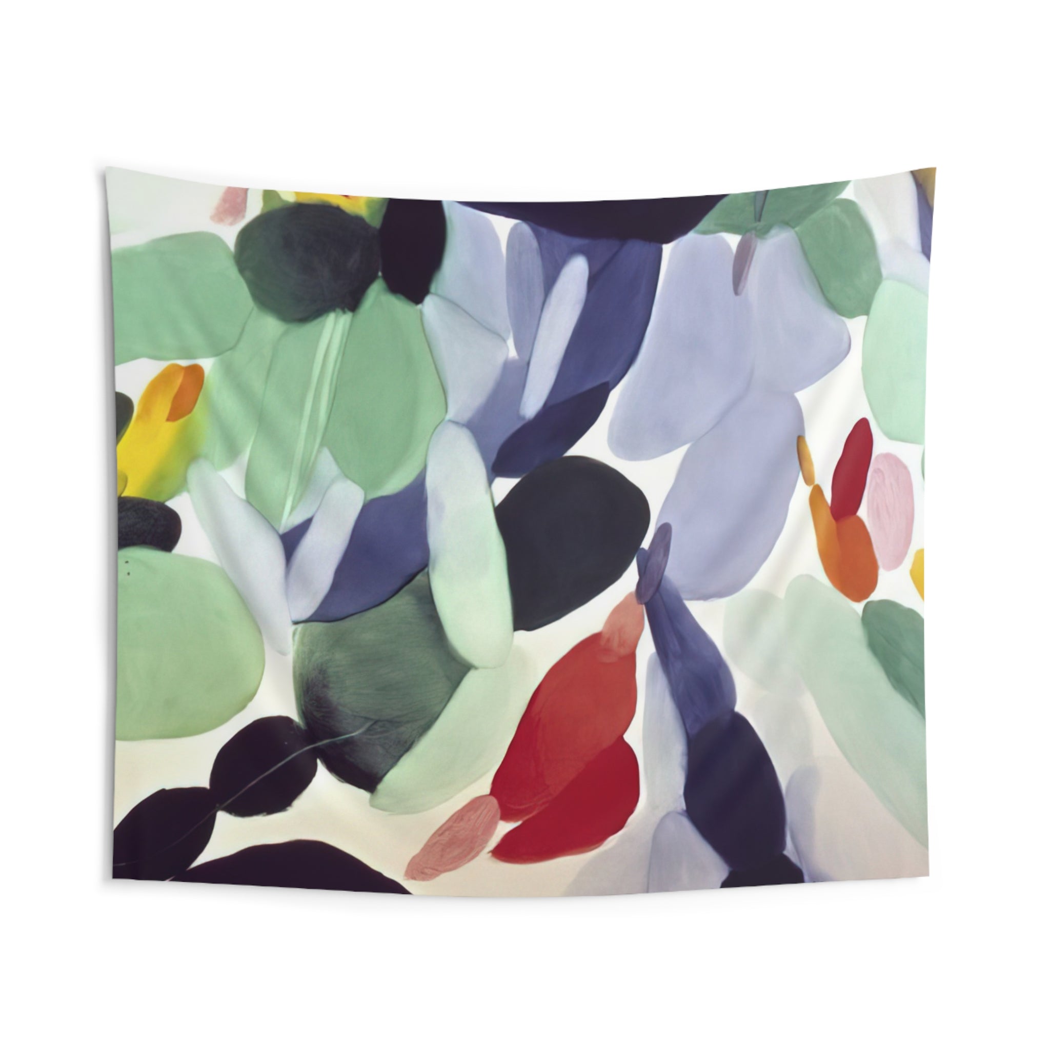 Seven Green Leagues By Alice Baber Tapestry | Alice Baber Large Tapestry Art