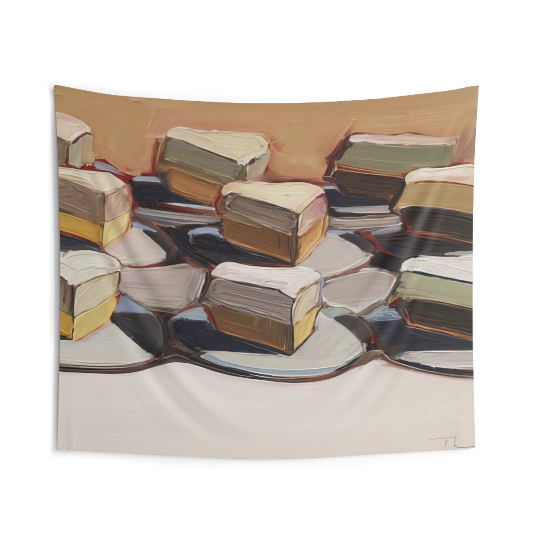 Cut Meringues - 1961 By Wayne Thiebaud Tapestry | Wayne Thiebaud Large Tapestry Art