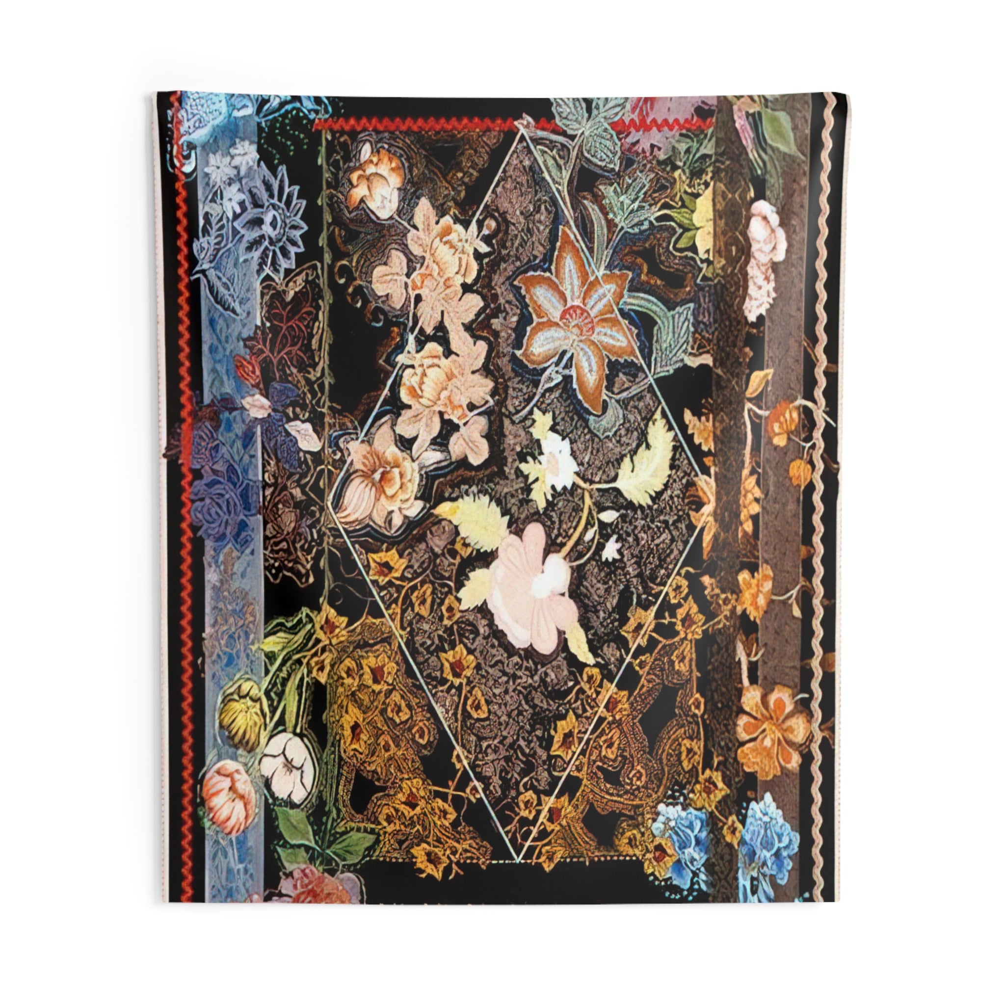 Gates of Paradise - 1980 By Miriam Schapiro Tapestry | Miriam Schapiro Large Tapestry Art