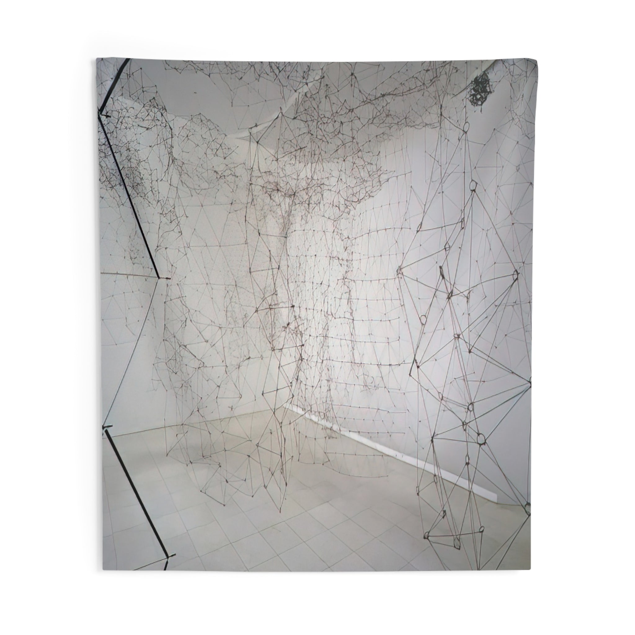 Recticulárea - Minimalism By Gego Tapestry | Gego Large Tapestry Art