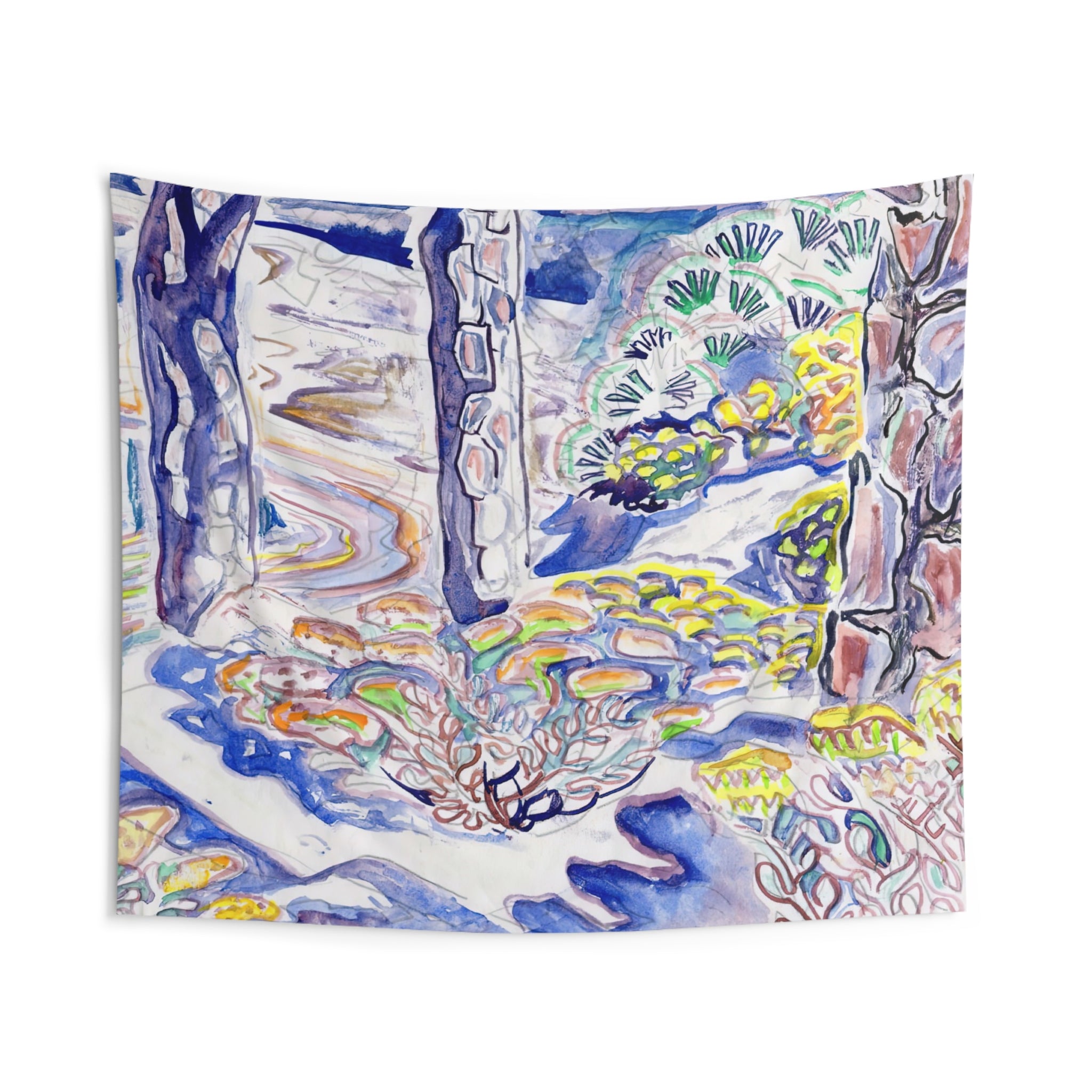 Walter Anderson By Walter Anderson Tapestry | Walter Anderson Large Tapestry Art
