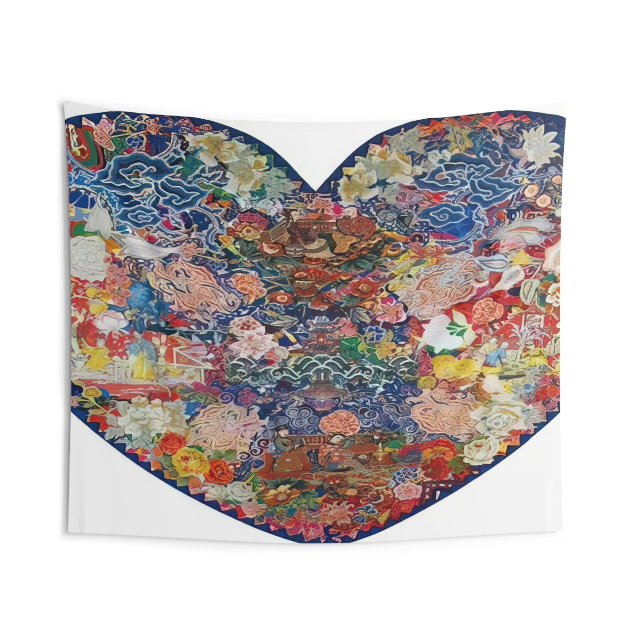 Pagoda - 1982 By Miriam Schapiro Tapestry | Miriam Schapiro Large Tapestry Art