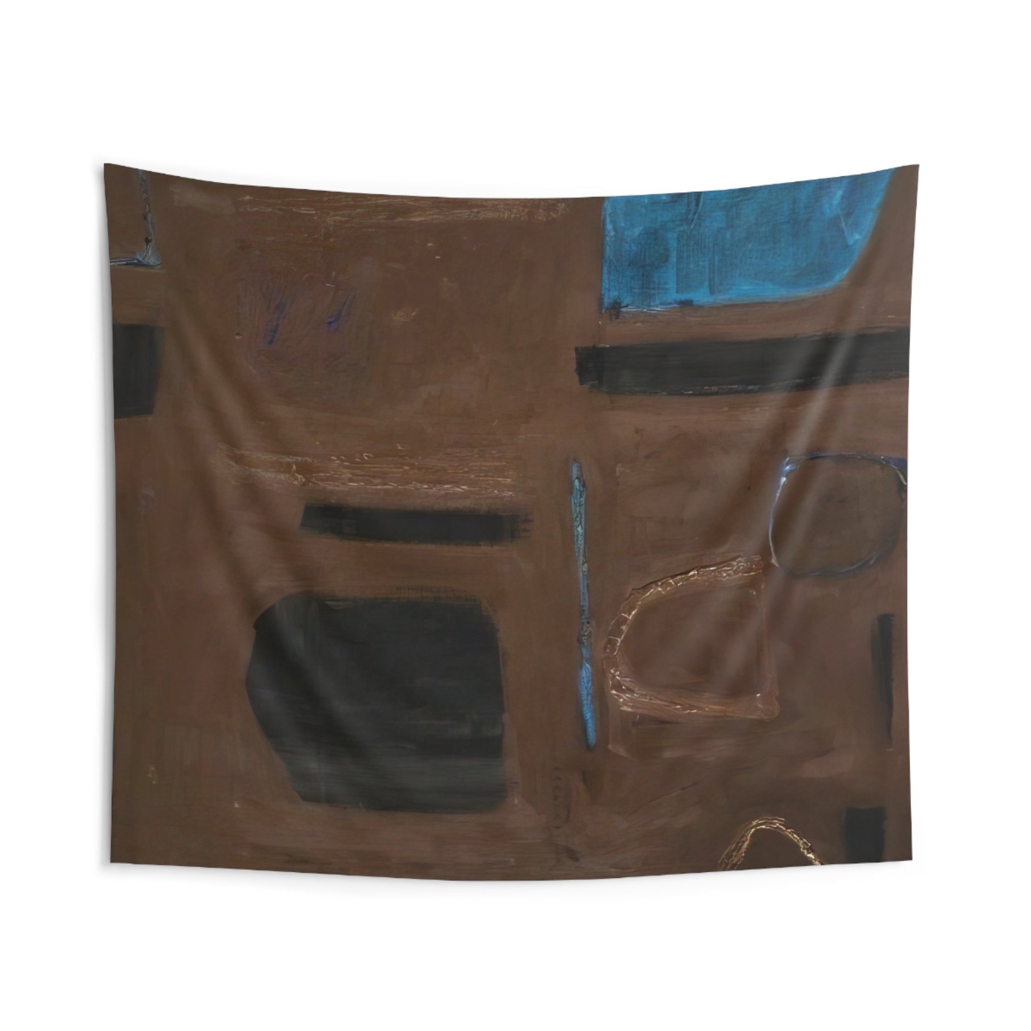 Brown and Black - 1960 By William Scott Tapestry | William Scott Large Tapestry Art