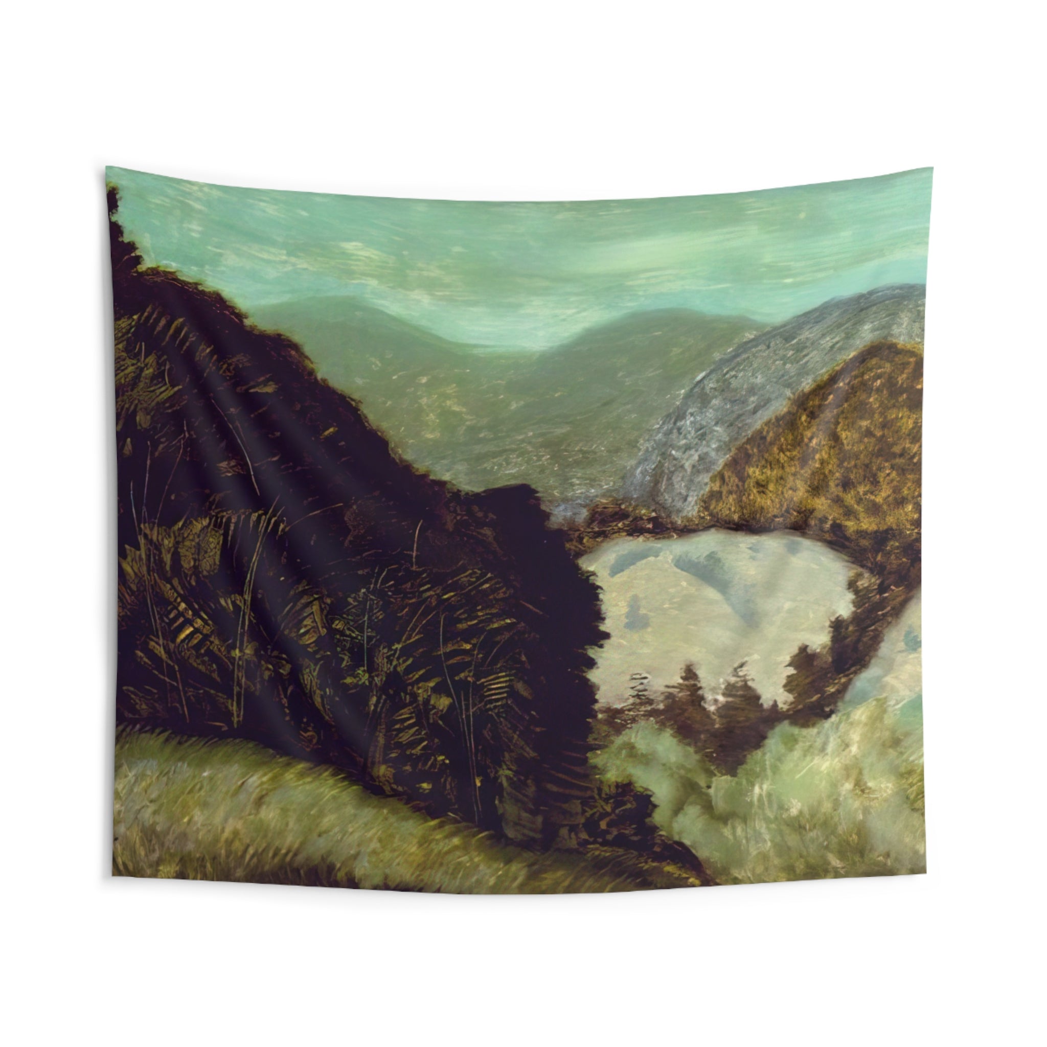 Vermont Hills - 1936 By Milton Avery Tapestry | Milton Avery Large Tapestry Art
