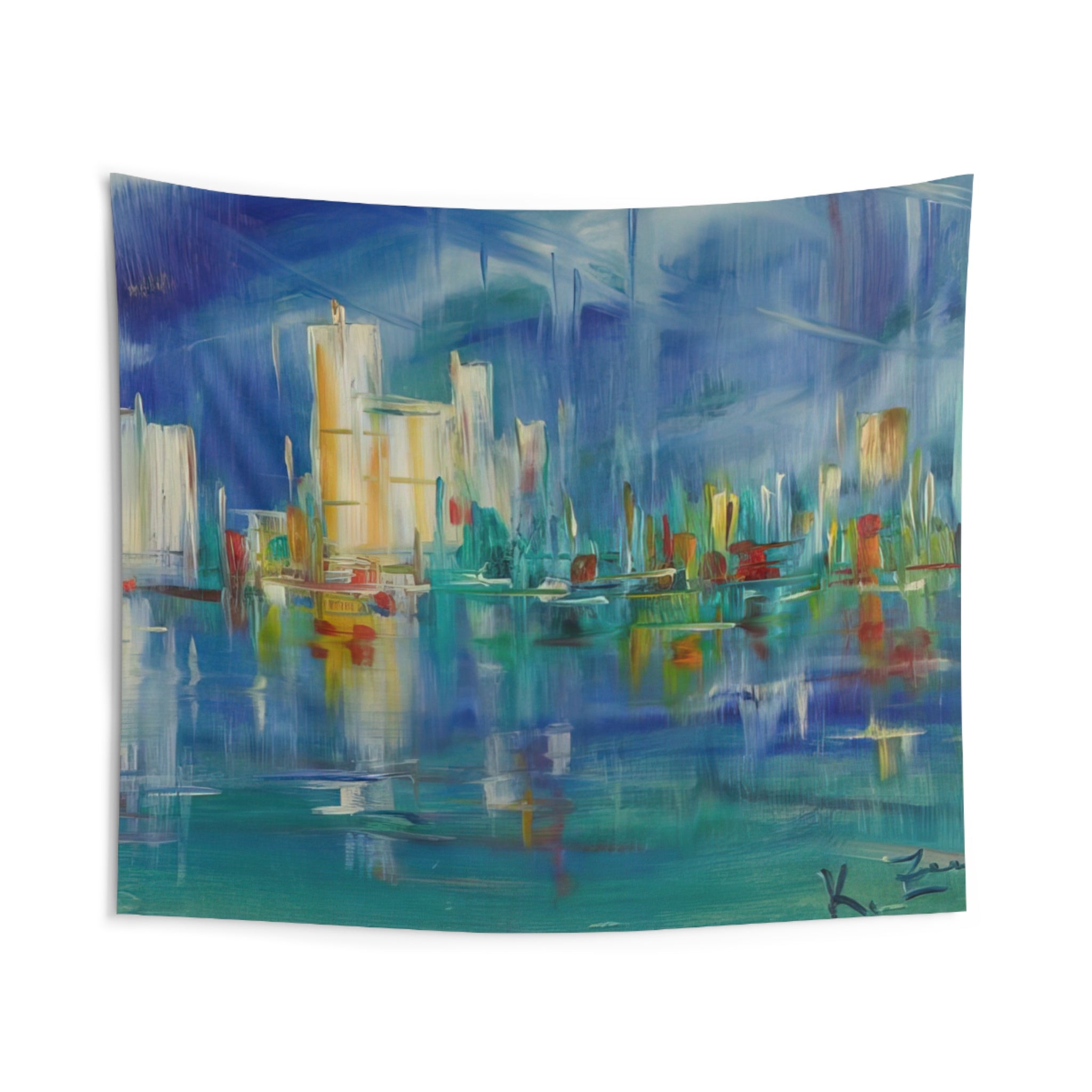 Untitled - 1985 By Konrad Zuse Tapestry | Konrad Zuse Large Tapestry Art